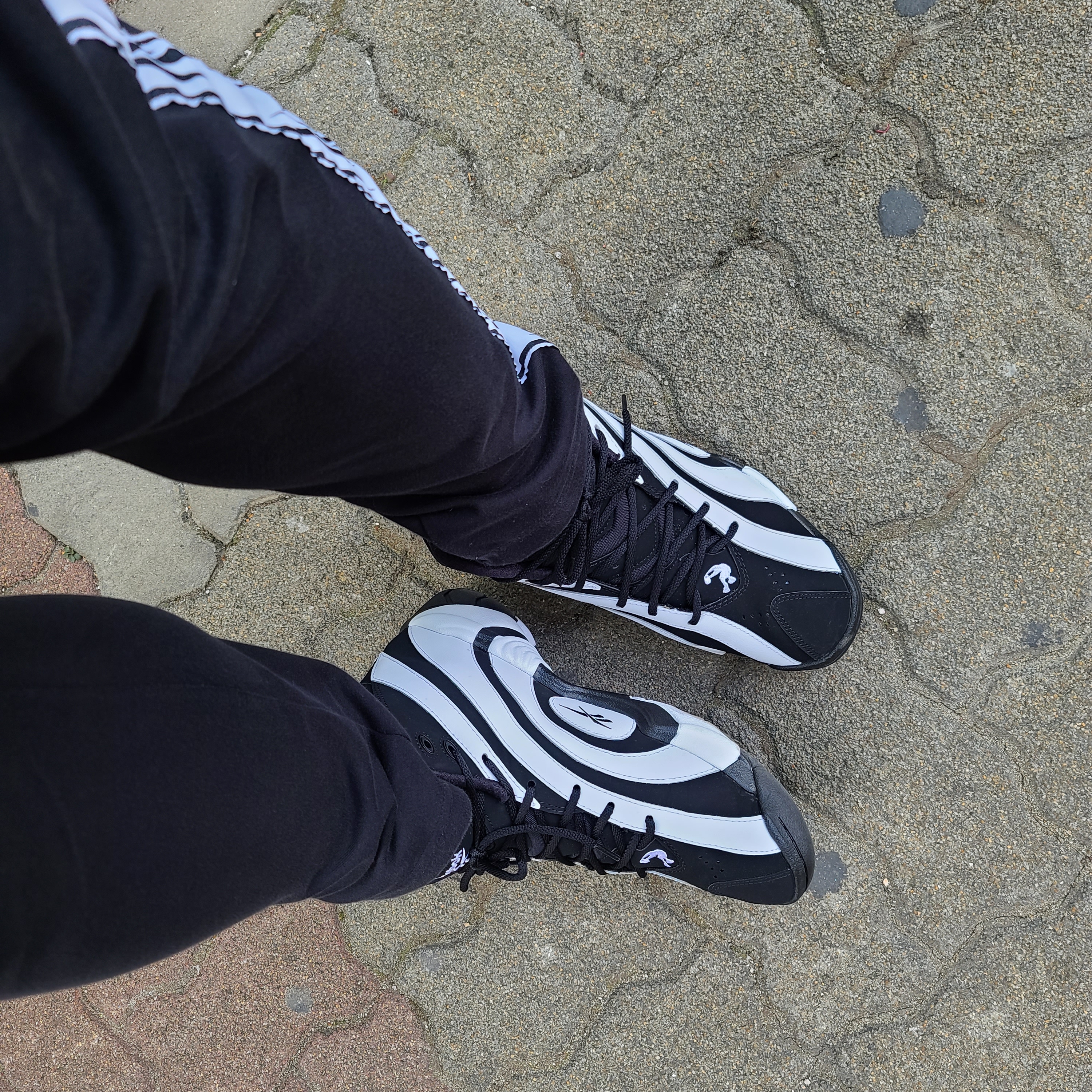 Reebok Shaqnosis Black White 2020 착용 스타일
