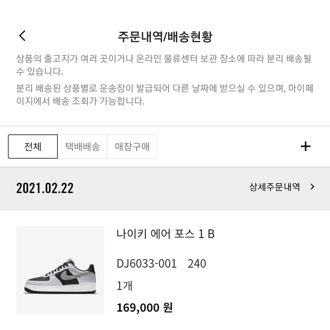 Nike Air Force 1 B Silver Snake 착용 스타일 - 4