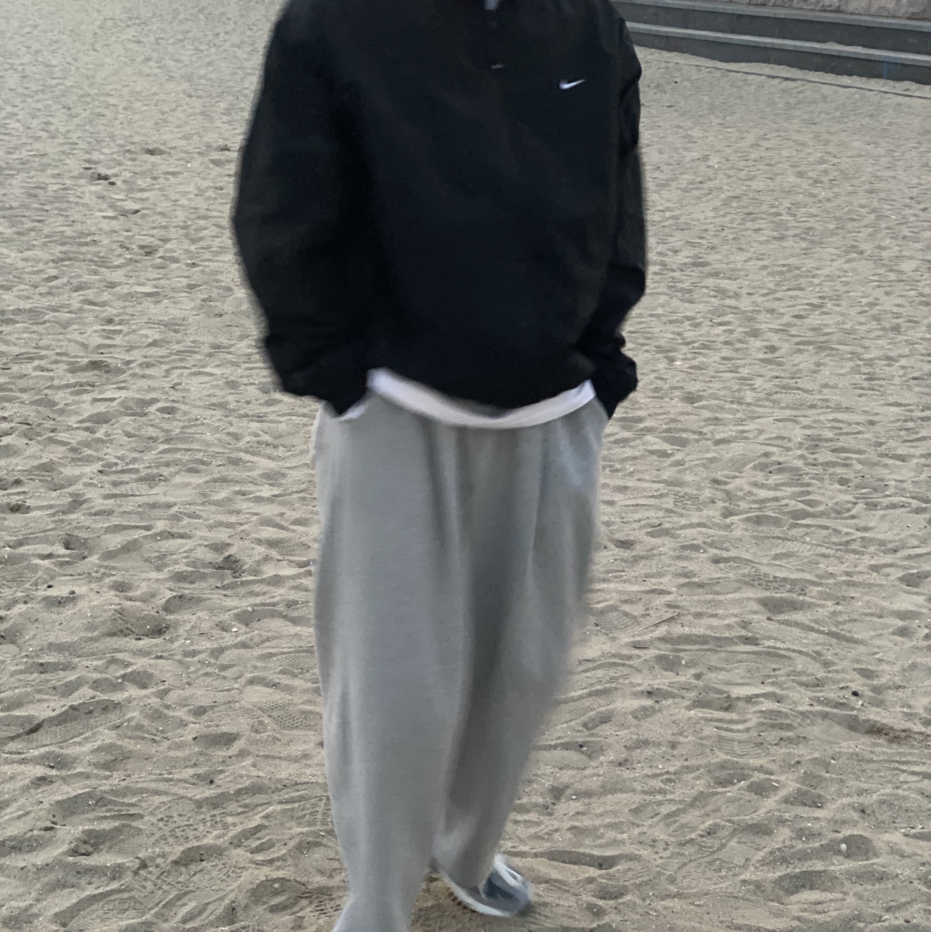 Nike M NRG Track Jacket Black 착용 스타일