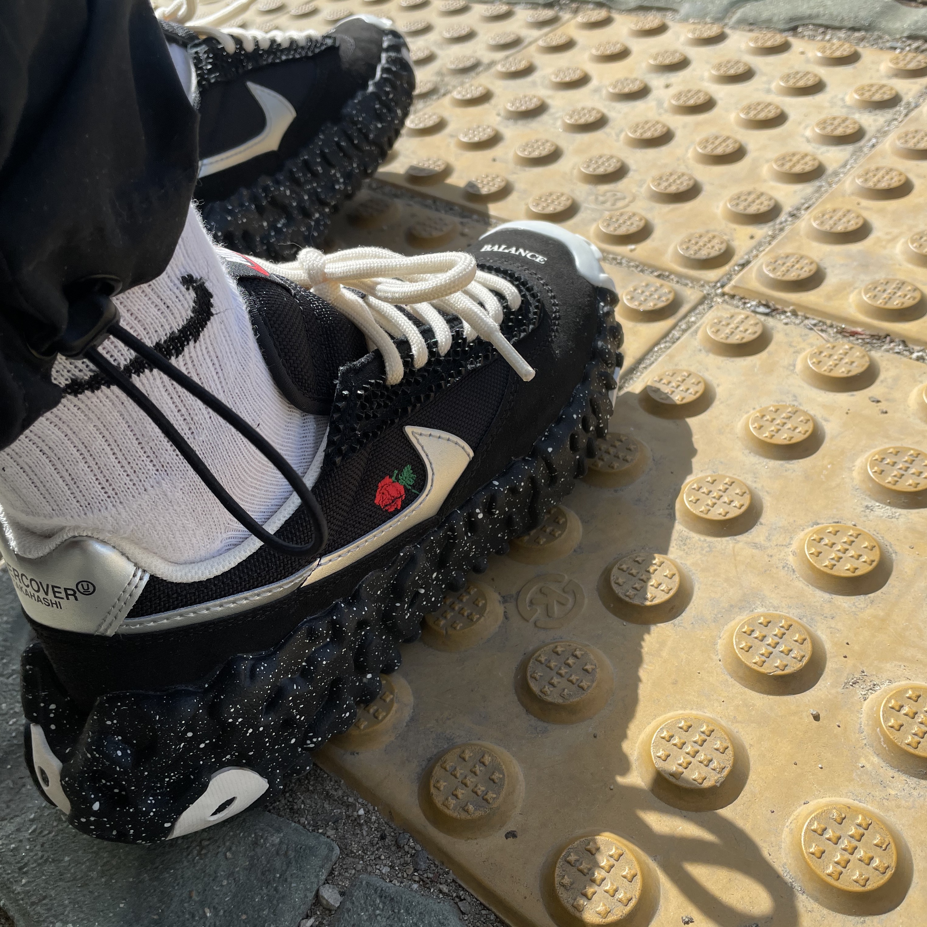 Nike x Undercover Overbreak SP Black 착용 스타일