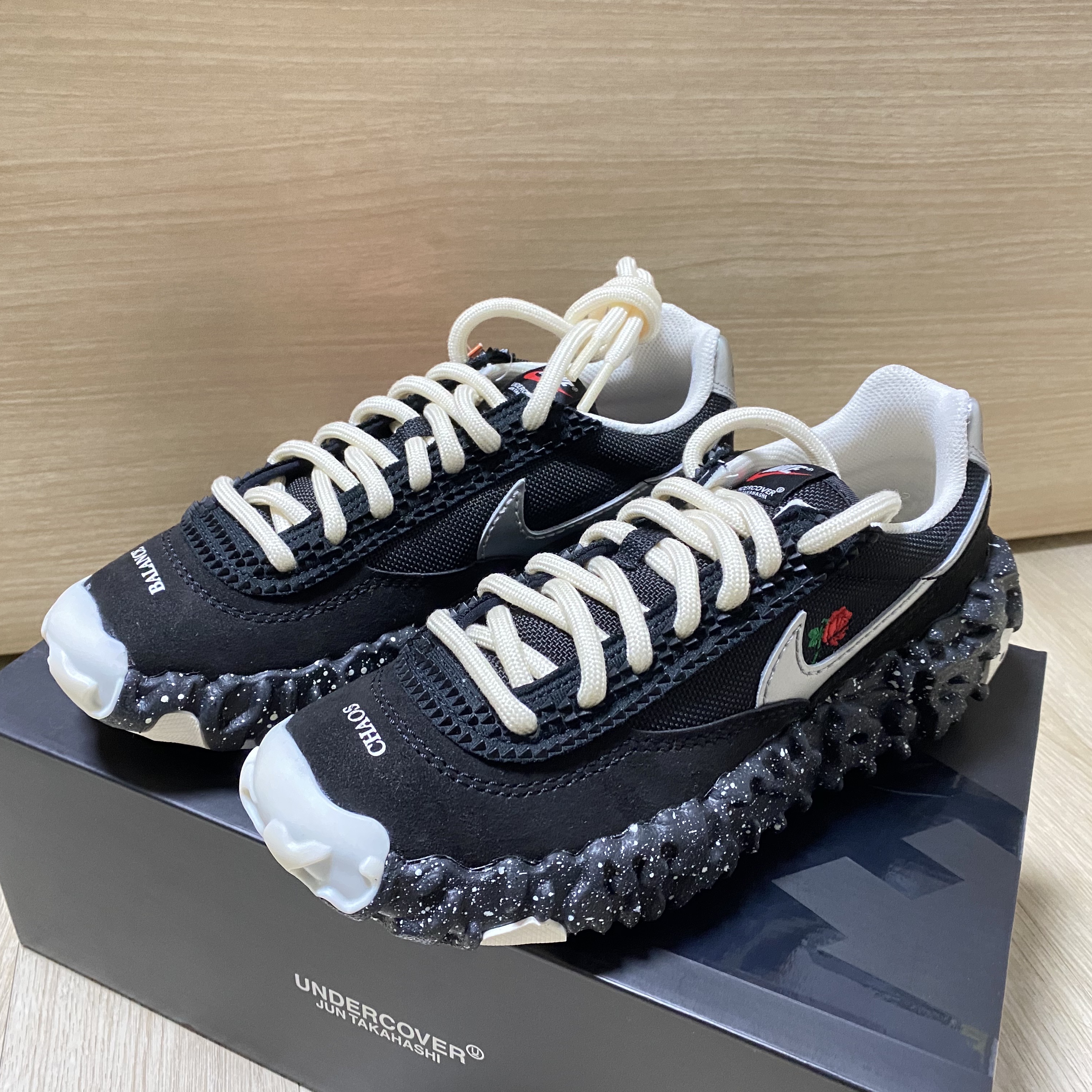 Nike x Undercover Overbreak SP Black 착용 스타일 - 3