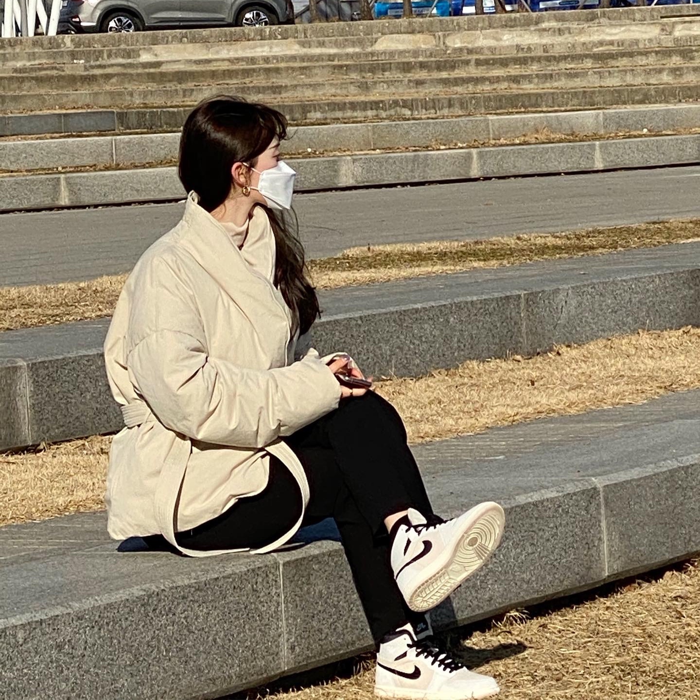 (W) Jordan 1 Zoom Air CMFT Summit Sail 착용 스타일