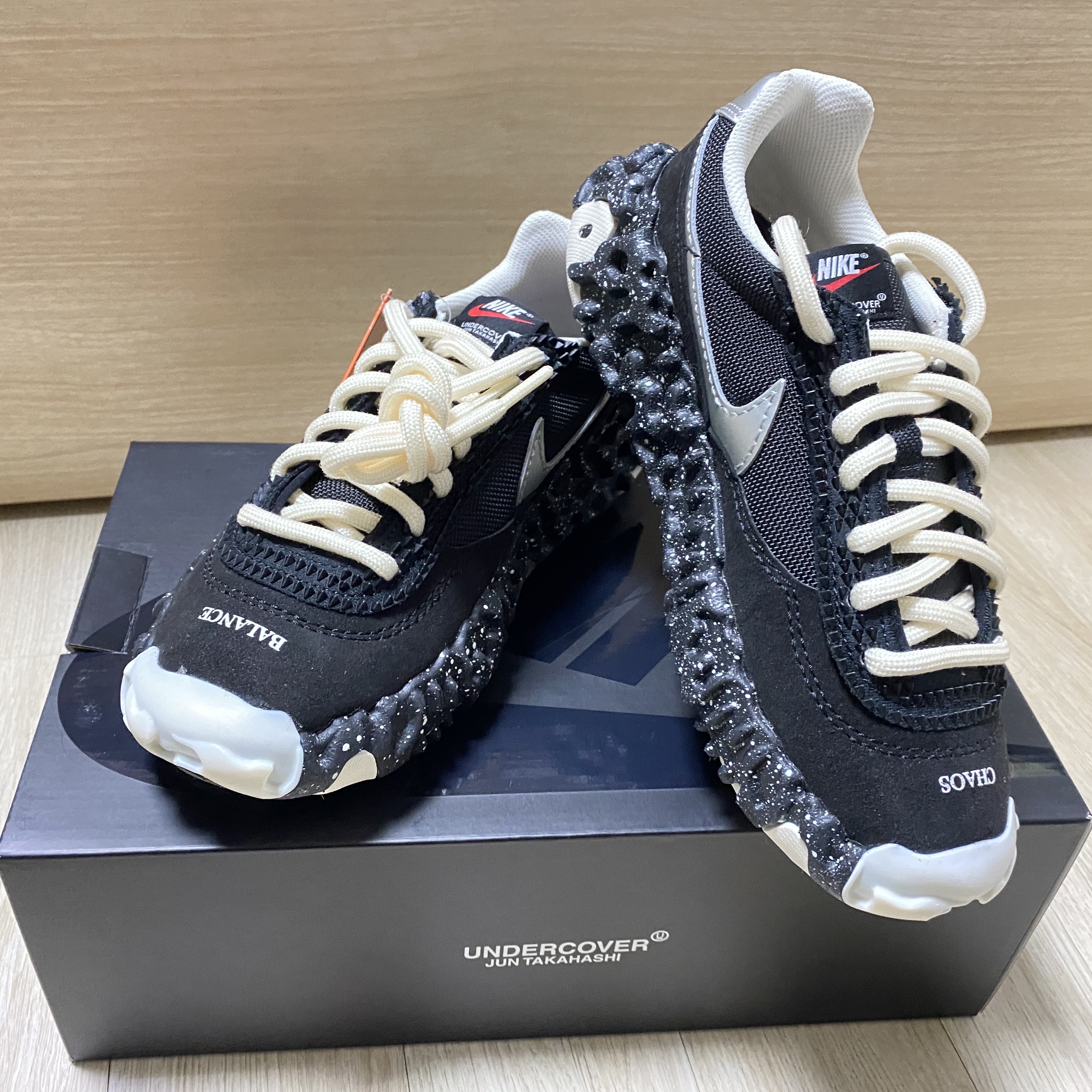 Nike x Undercover Overbreak SP Black 착용 스타일 - 2