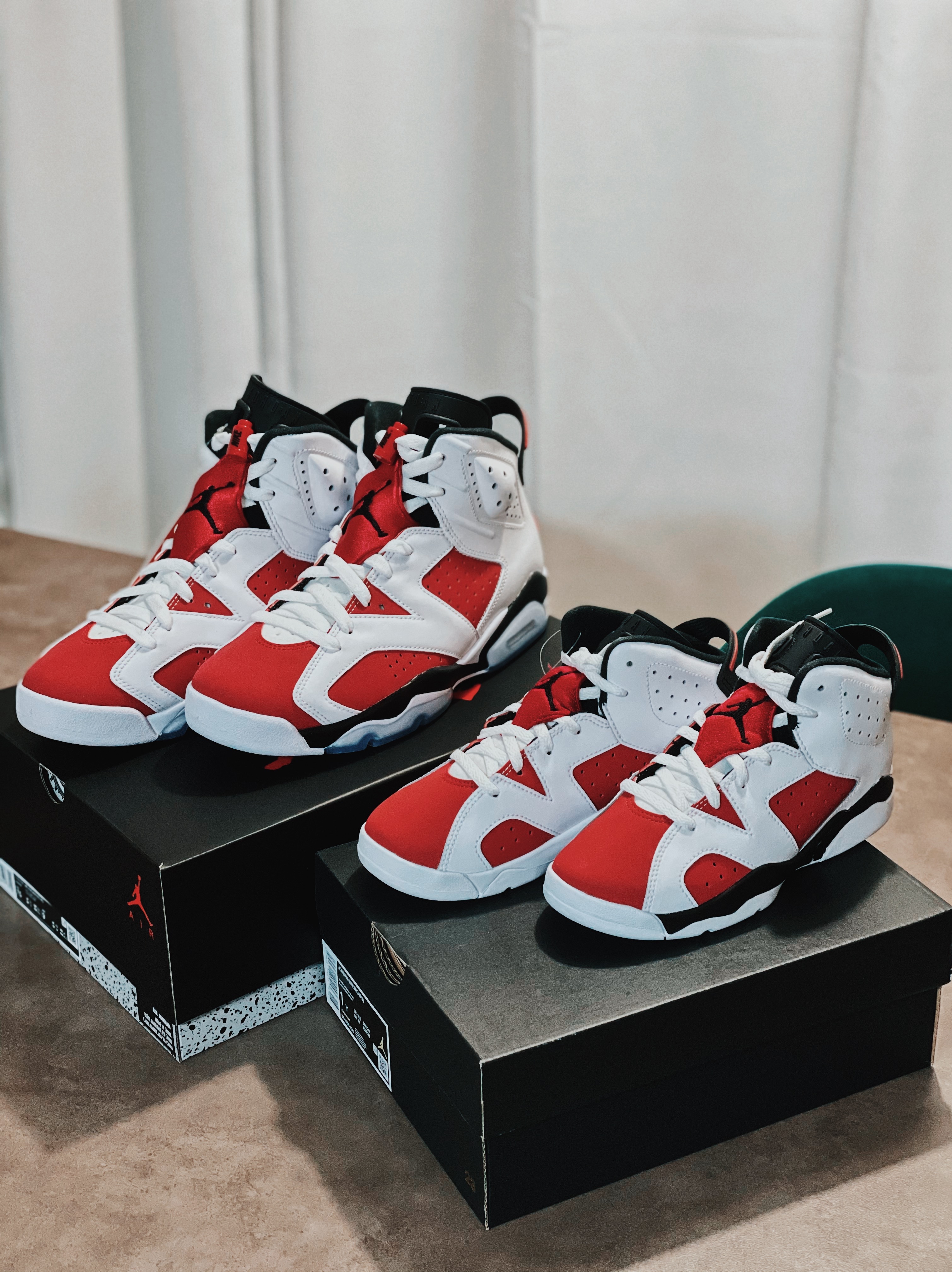 Jordan 6 Retro Carmine 2021, (PS) Jordan 6 Retro Carmine 2021 착용 스타일