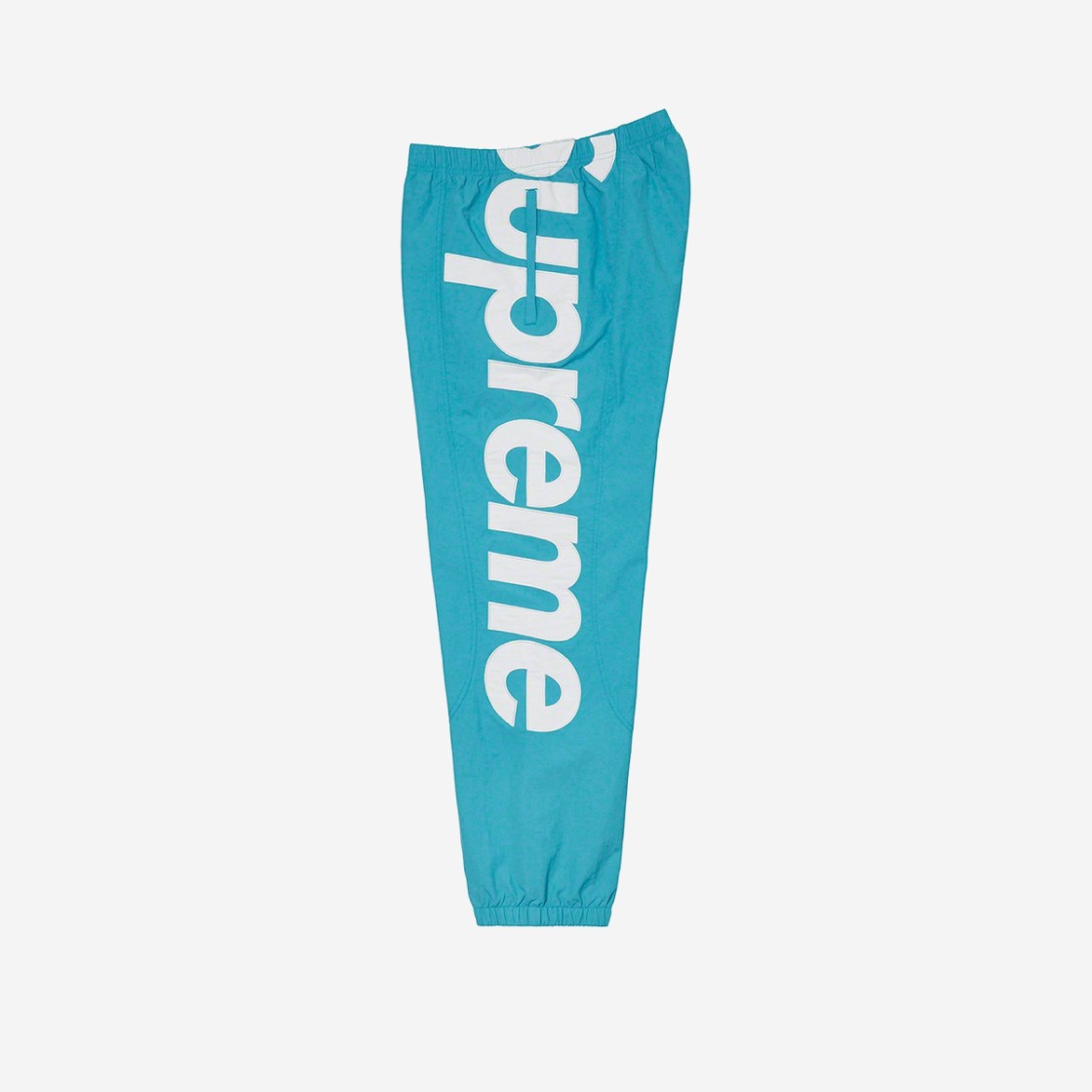 Supreme Spellout Track Pants Aqua - 21SS 상세 이미지 2