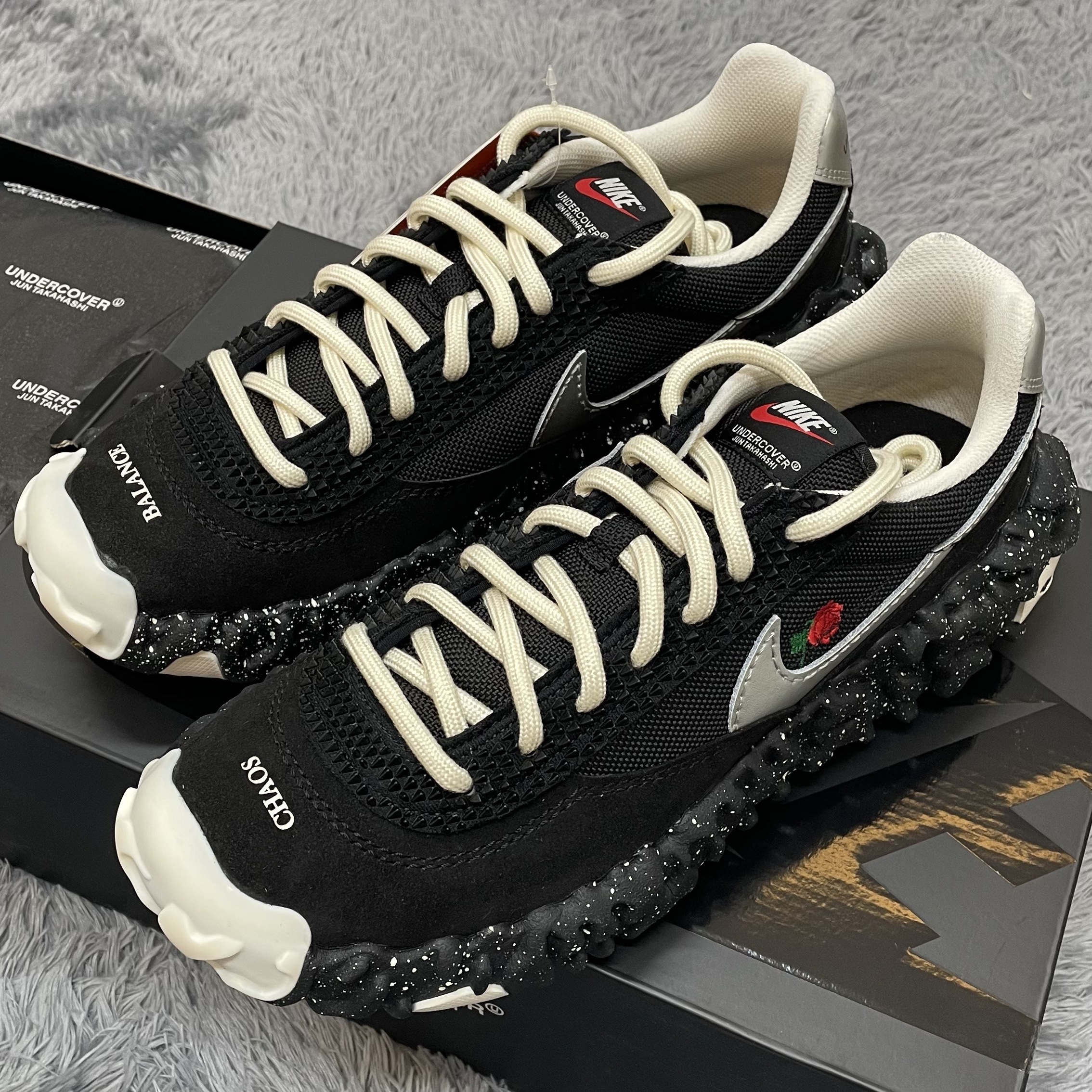Nike x Undercover Overbreak SP Black 착용 스타일 - 5