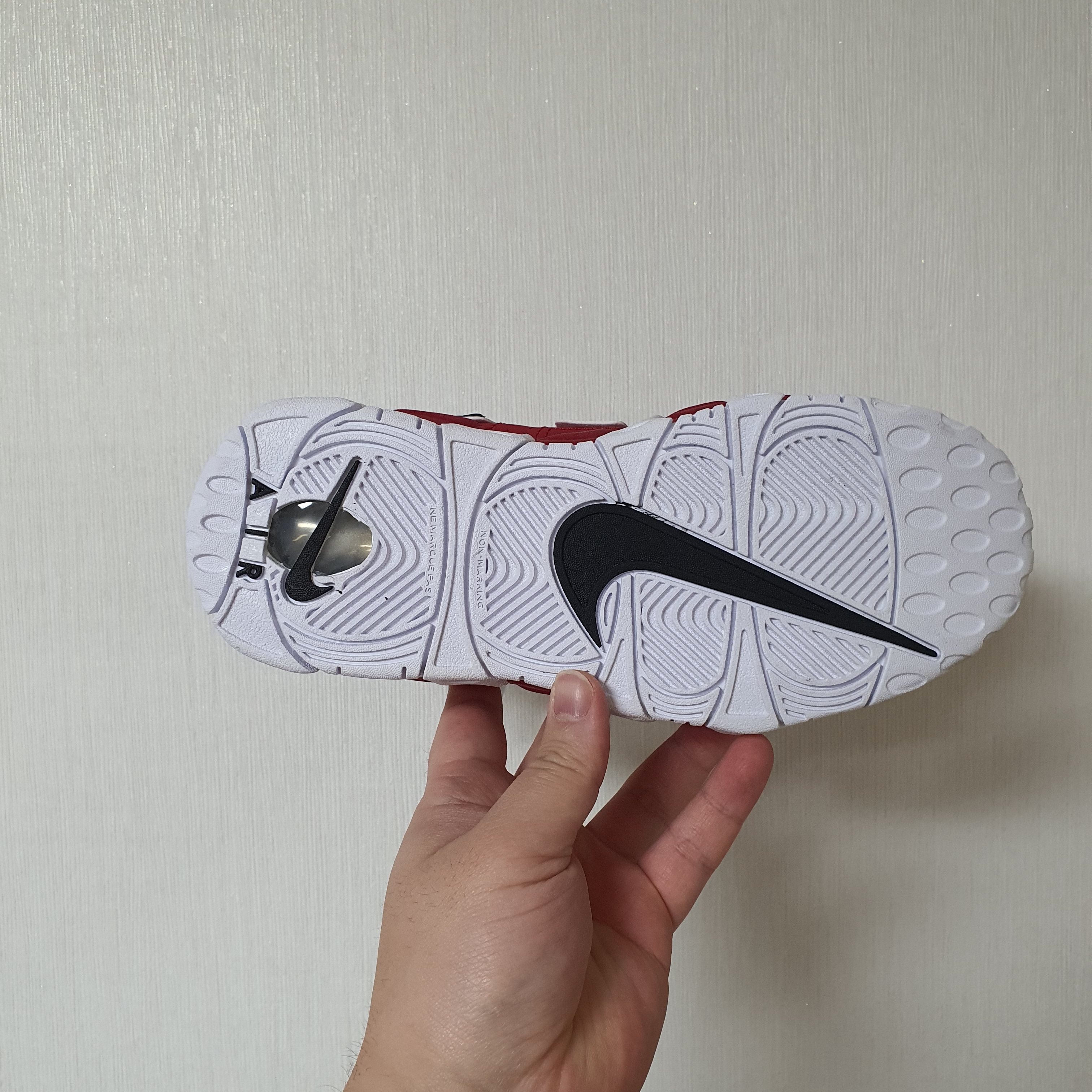 (GS) Nike Air More Uptempo 96 Bulls 2016 착용 스타일 - 5