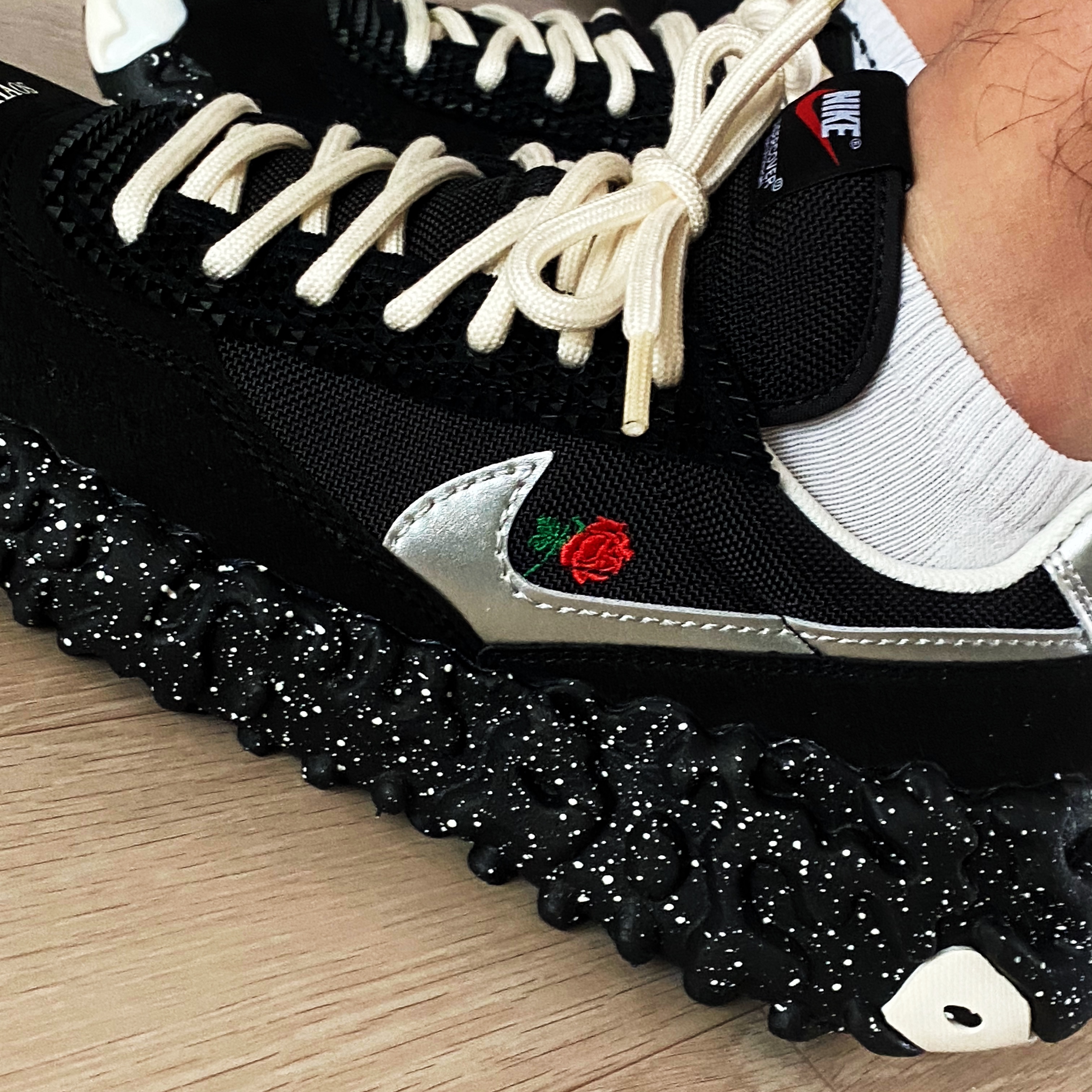 Nike x Undercover Overbreak SP Black 착용 스타일 - 5