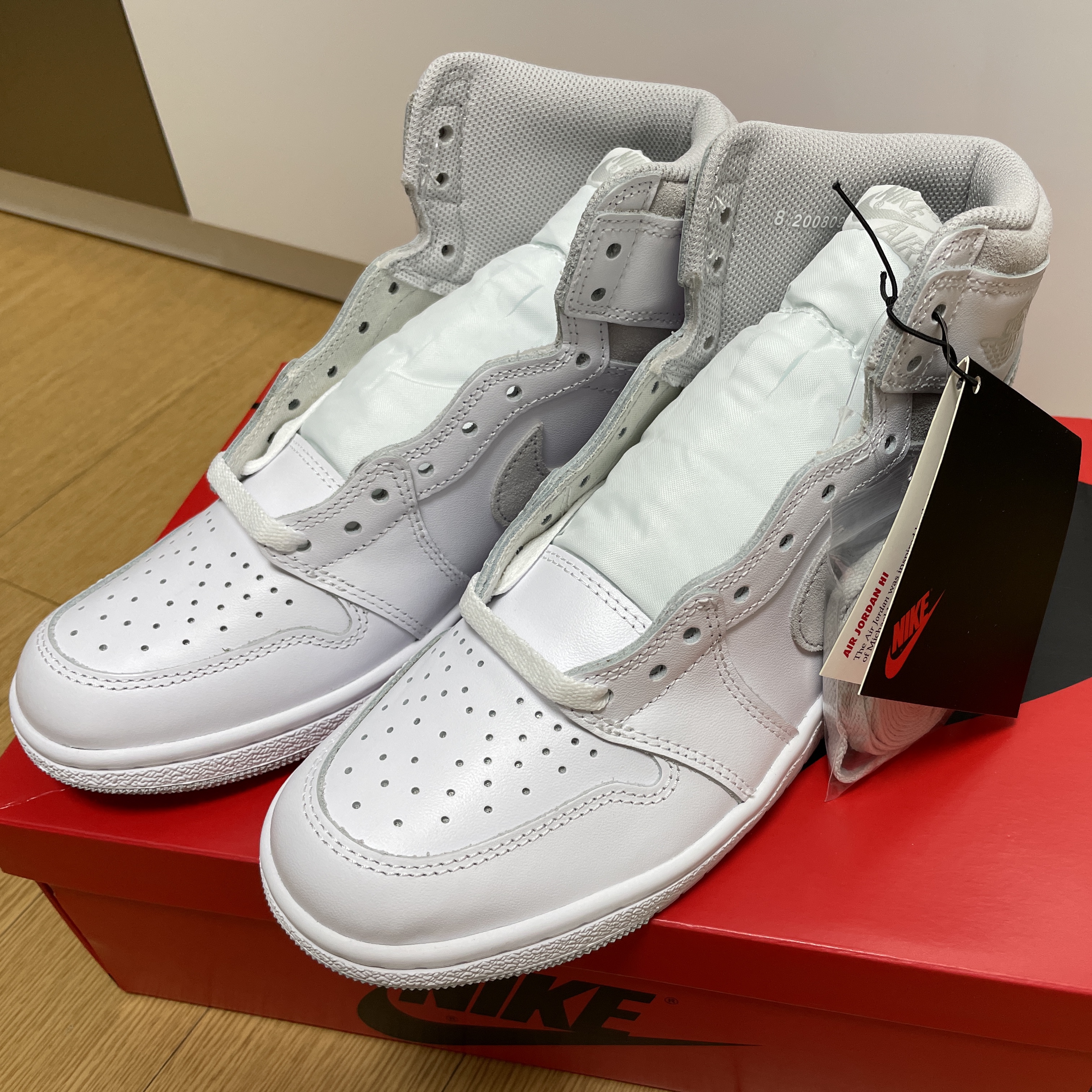 Jordan 1 High 85 Neutral Grey 착용 스타일 - 2