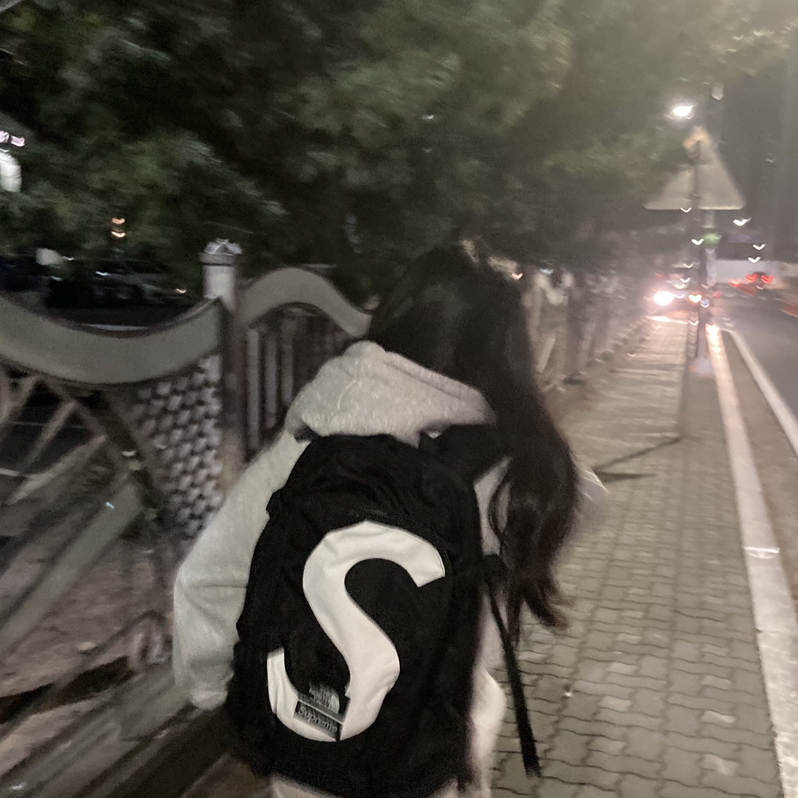 Supreme x The North Face S Logo Expedition Backpack Black - 20FW 착용 스타일