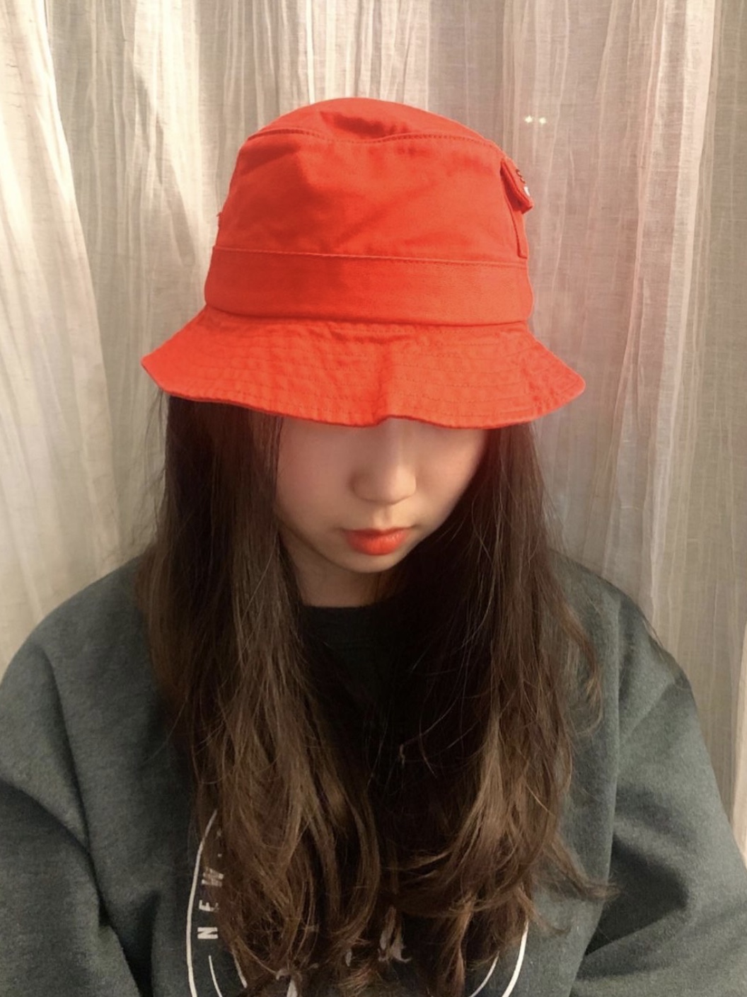 Supreme Pocket Crusher Red - 19SS 착용 스타일