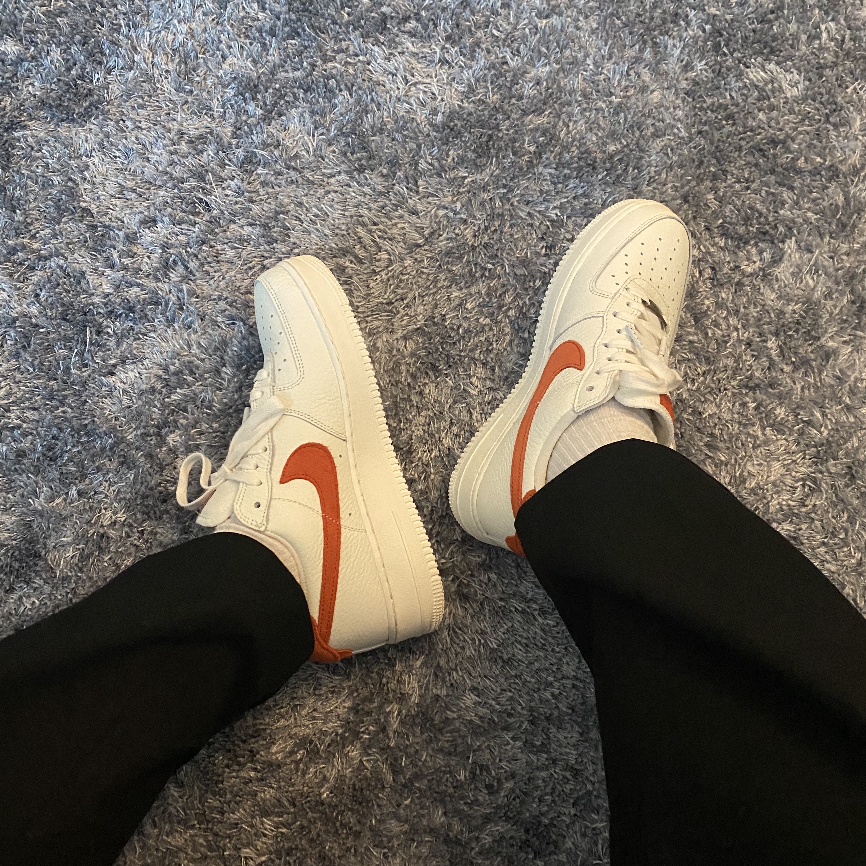 Nike Air Force 1 '07 Craft Mantra Orange 착용 스타일