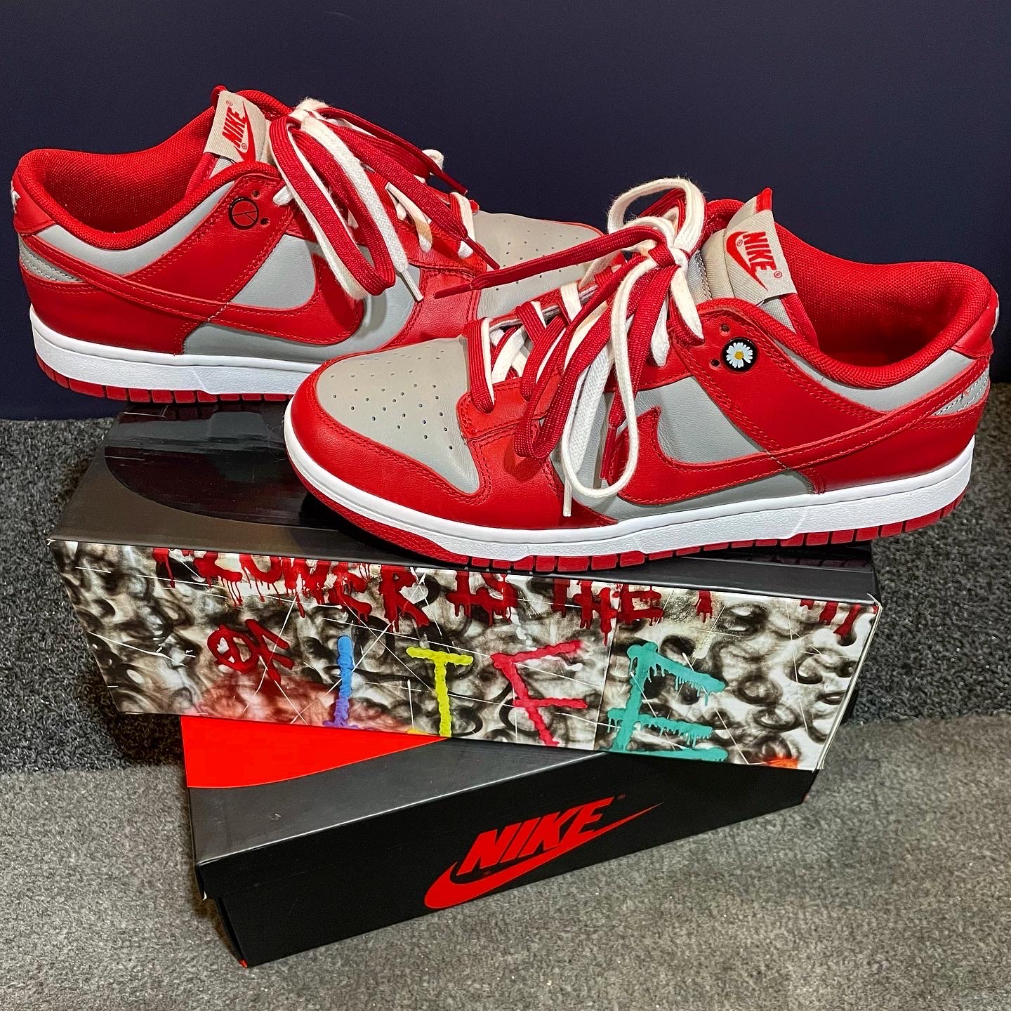 Nike Dunk Low Retro Medium Grey 착용 스타일 - 2