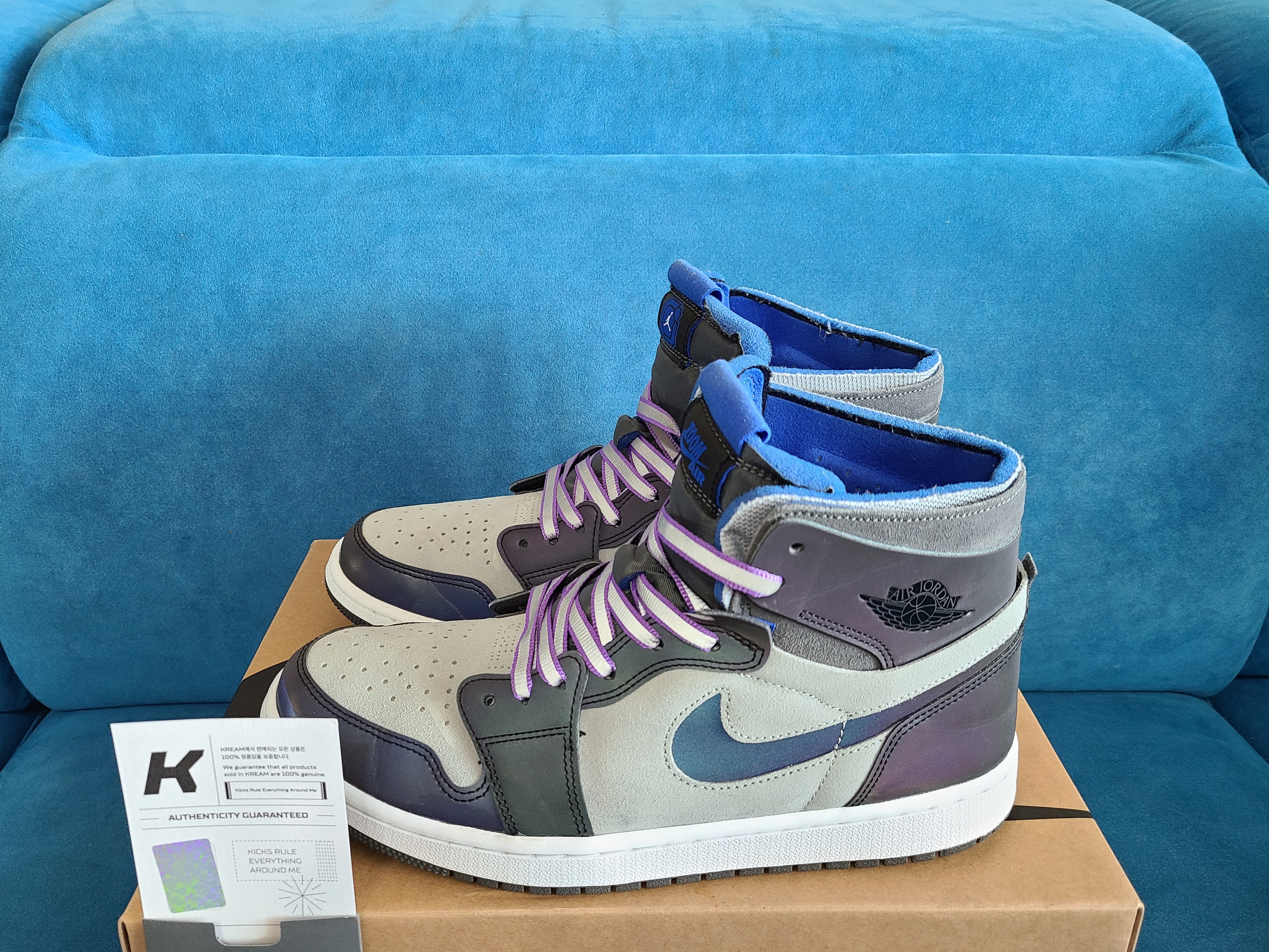 Jordan 1 x League of Legends Zoom Air CMFT Esports 착용 스타일 - 2