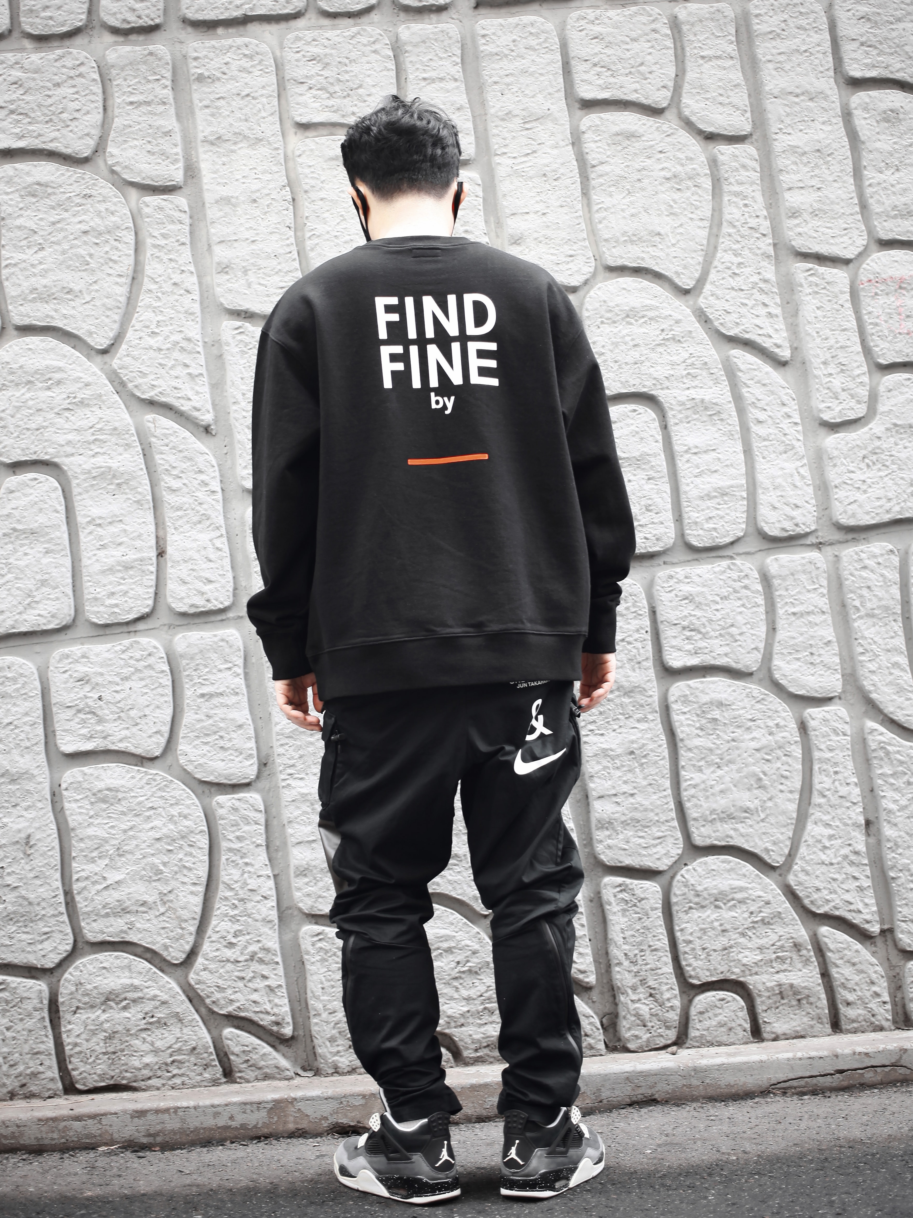 Jordan 4 Retro Fear Pack 착용 스타일