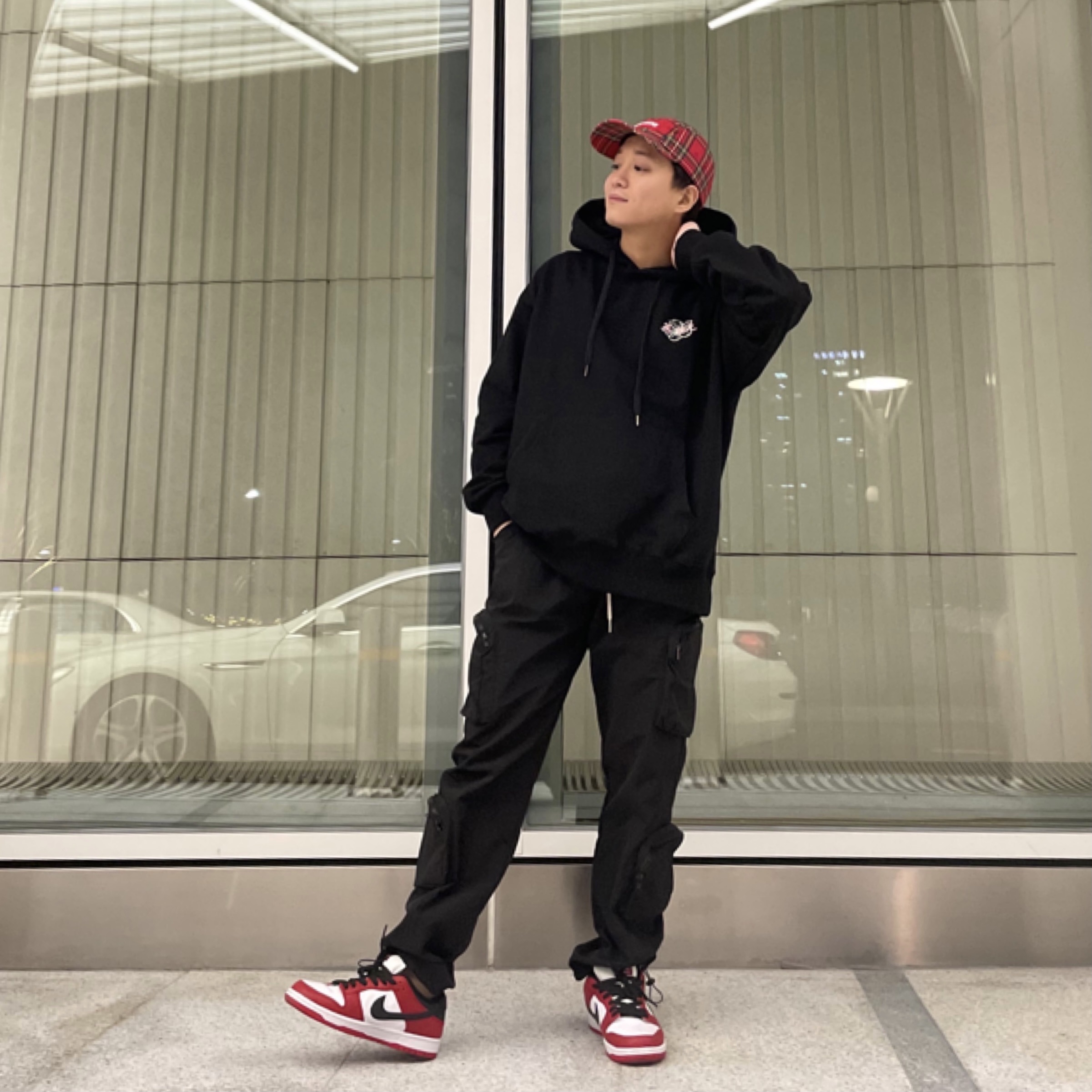 Nike SB Dunk Low Pro Chicago 착용 스타일