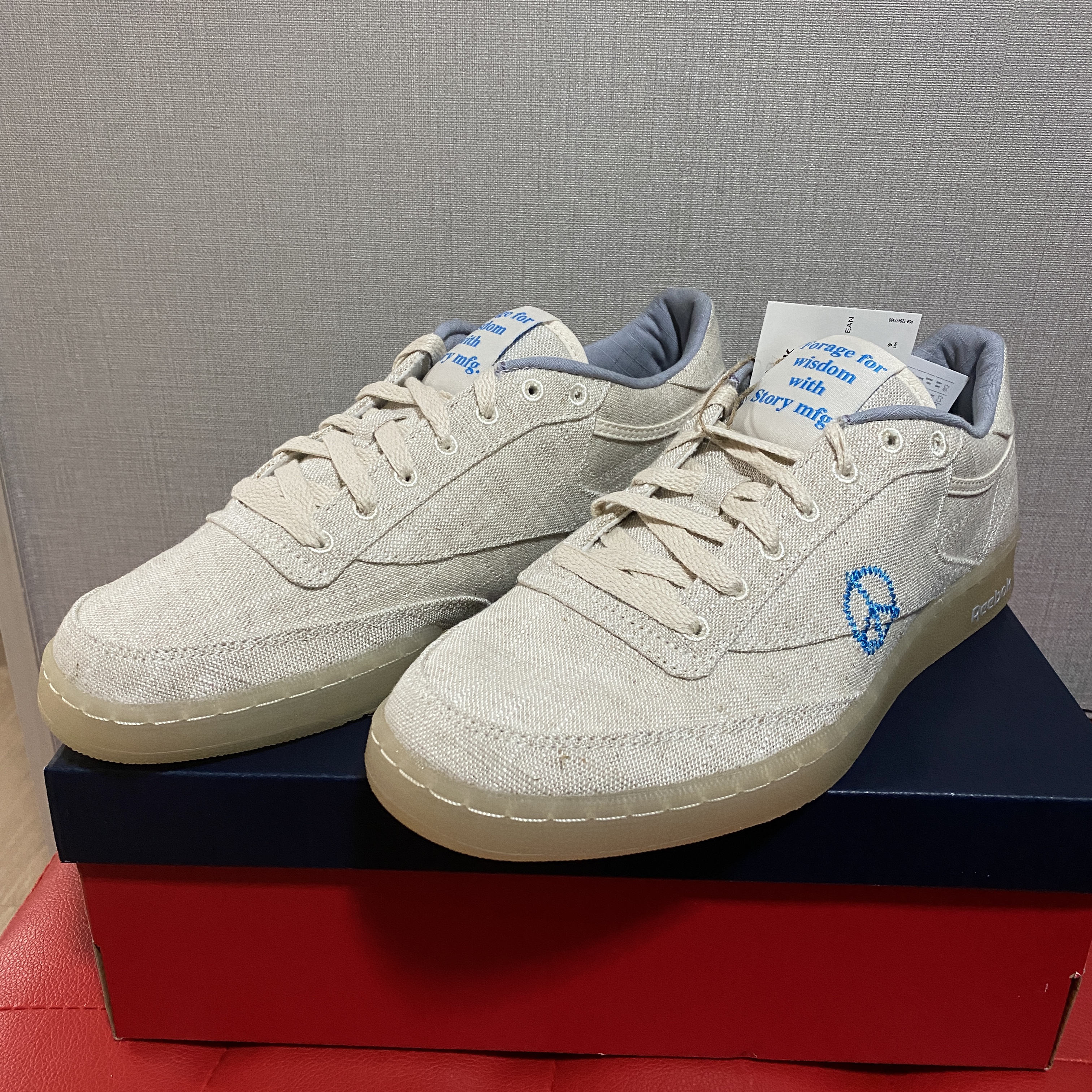 Reebok x Story mfg. Club C 85 착용 스타일 - 1