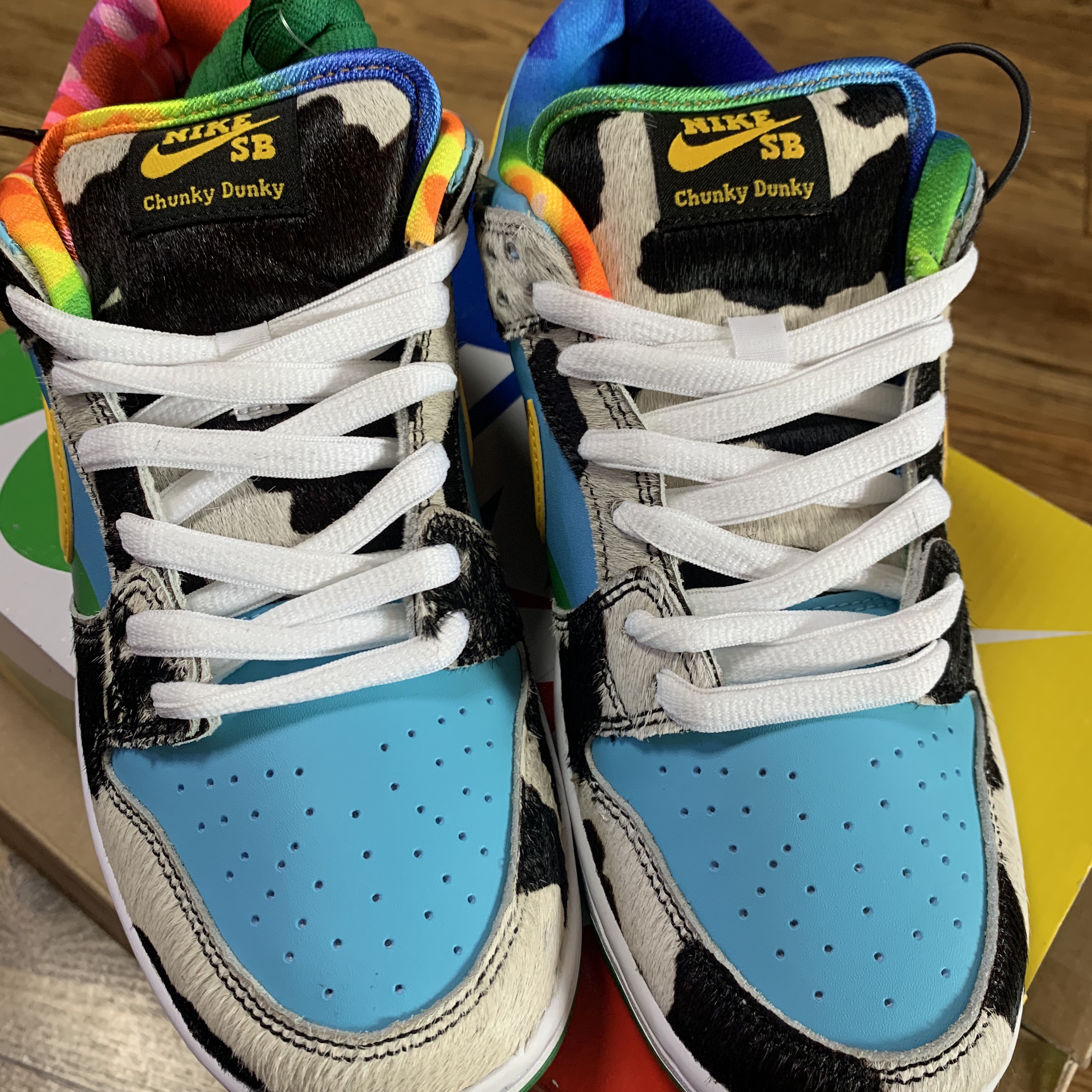 Nike x Ben & Jerry's SB Dunk Low Chunky Dunky 착용 스타일 - 3
