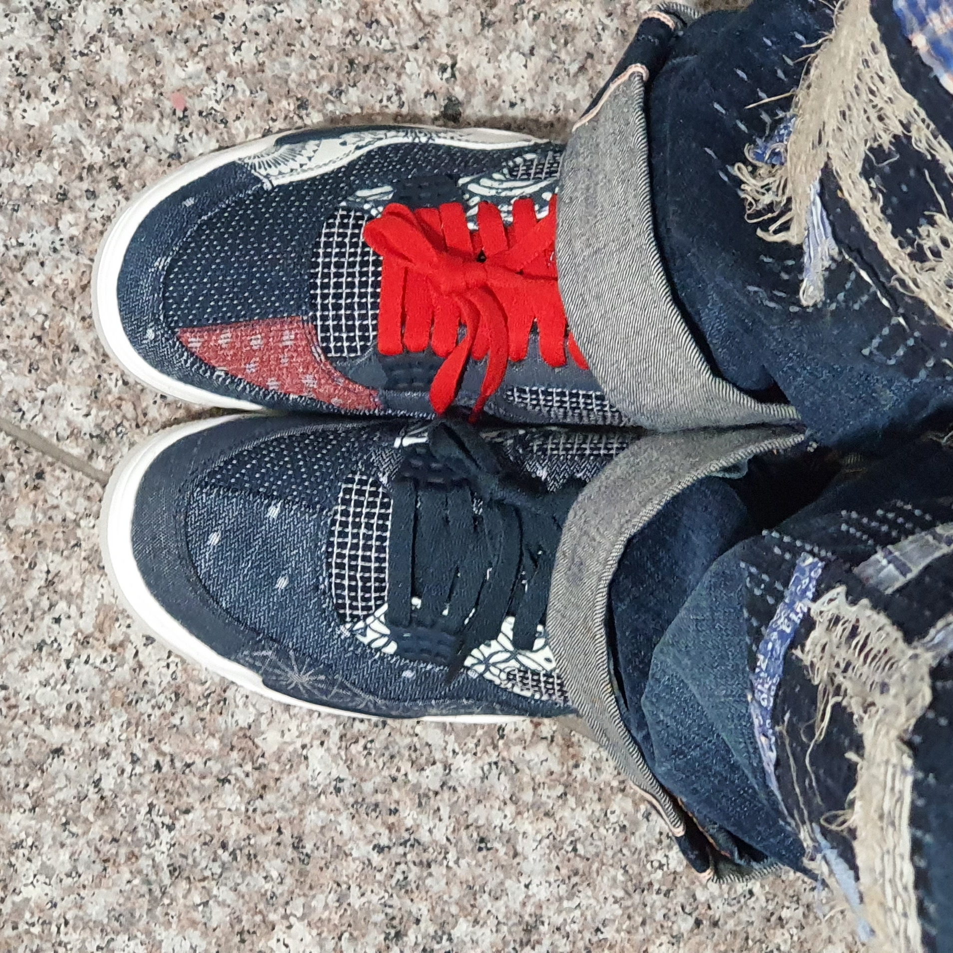 Jordan 4 Retro SE Deep Ocean 착용 스타일