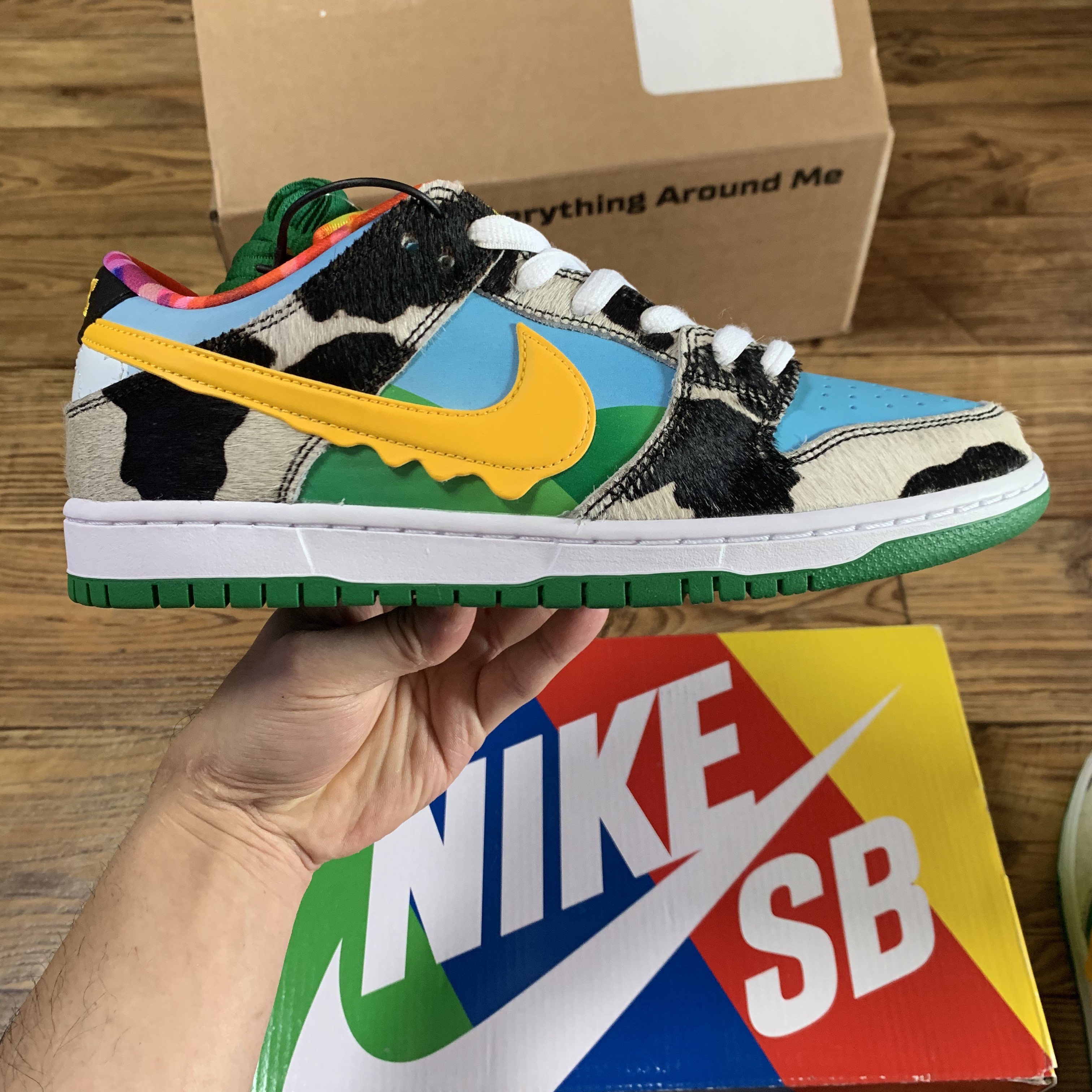 Nike x Ben & Jerry's SB Dunk Low Chunky Dunky 착용 스타일 - 1