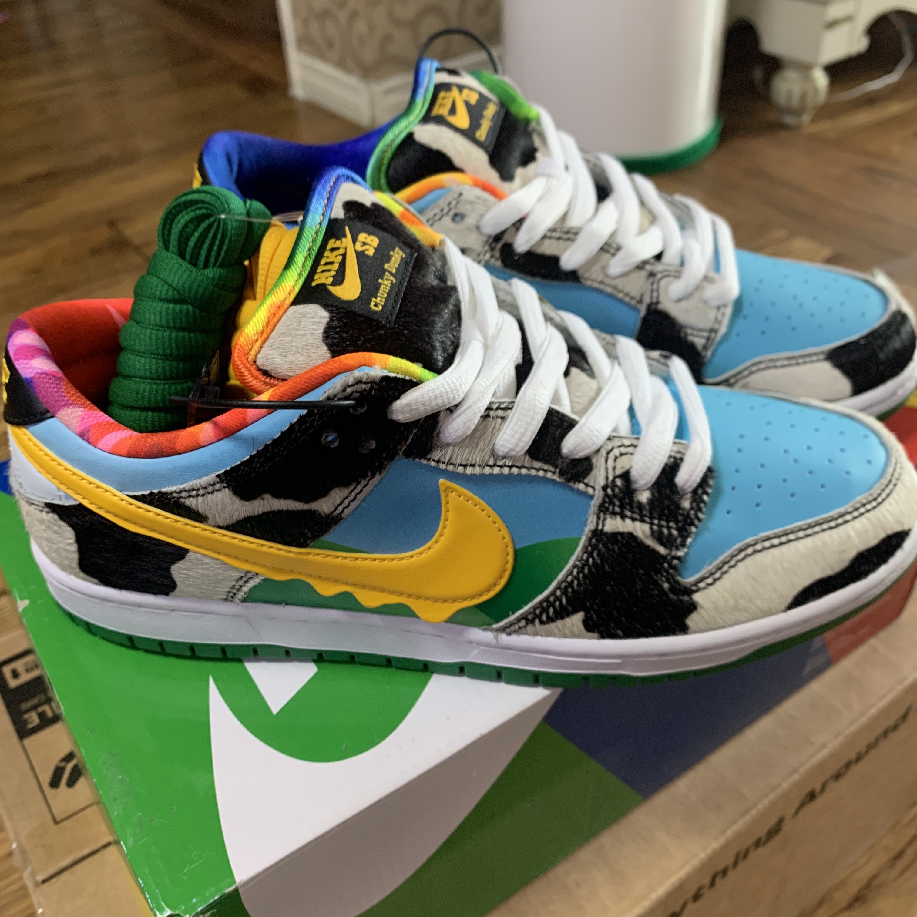 Nike x Ben & Jerry's SB Dunk Low Chunky Dunky 착용 스타일 - 2