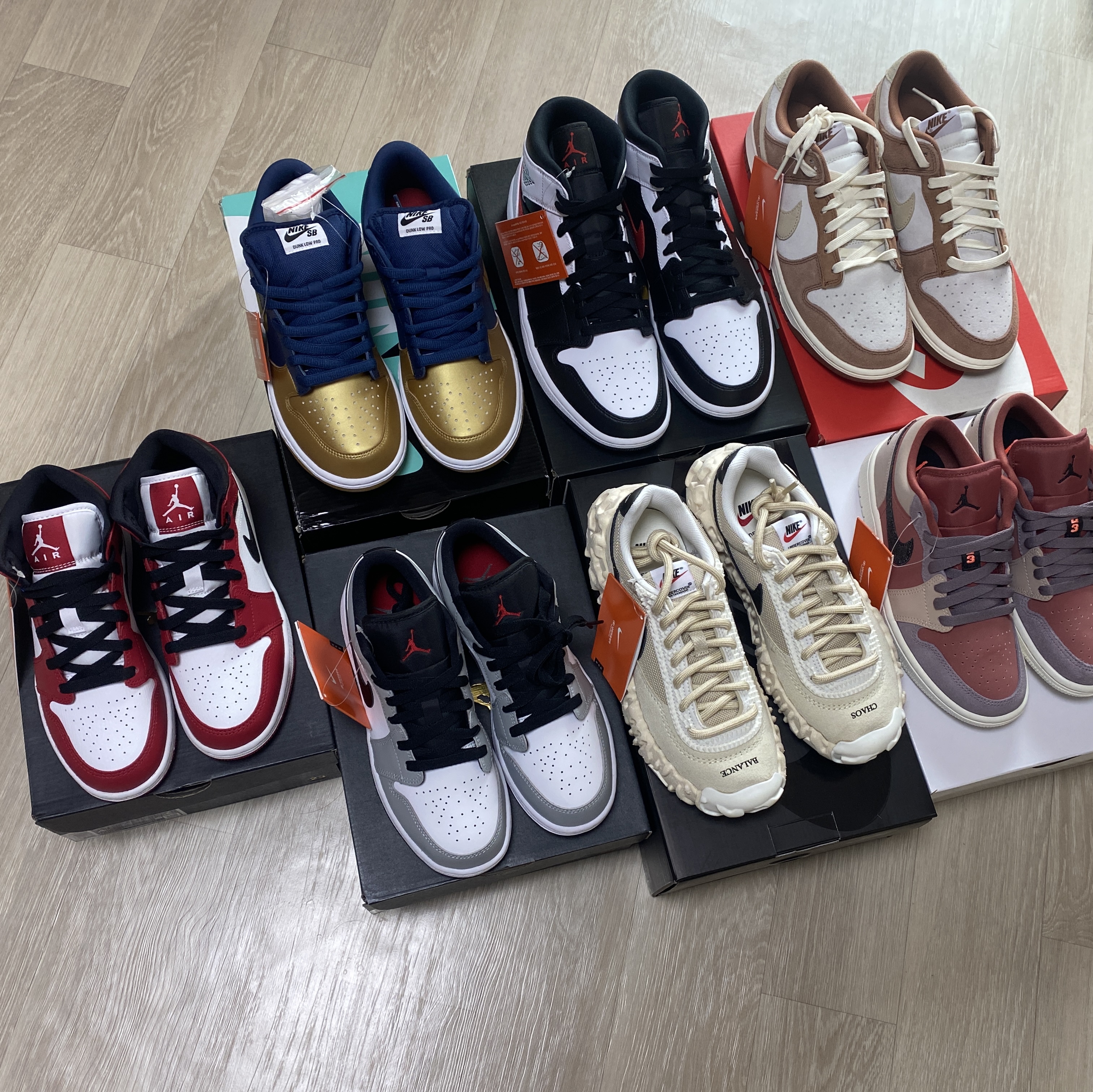 Nike Dunk Low Pro Premium Medium Curry 착용 스타일
