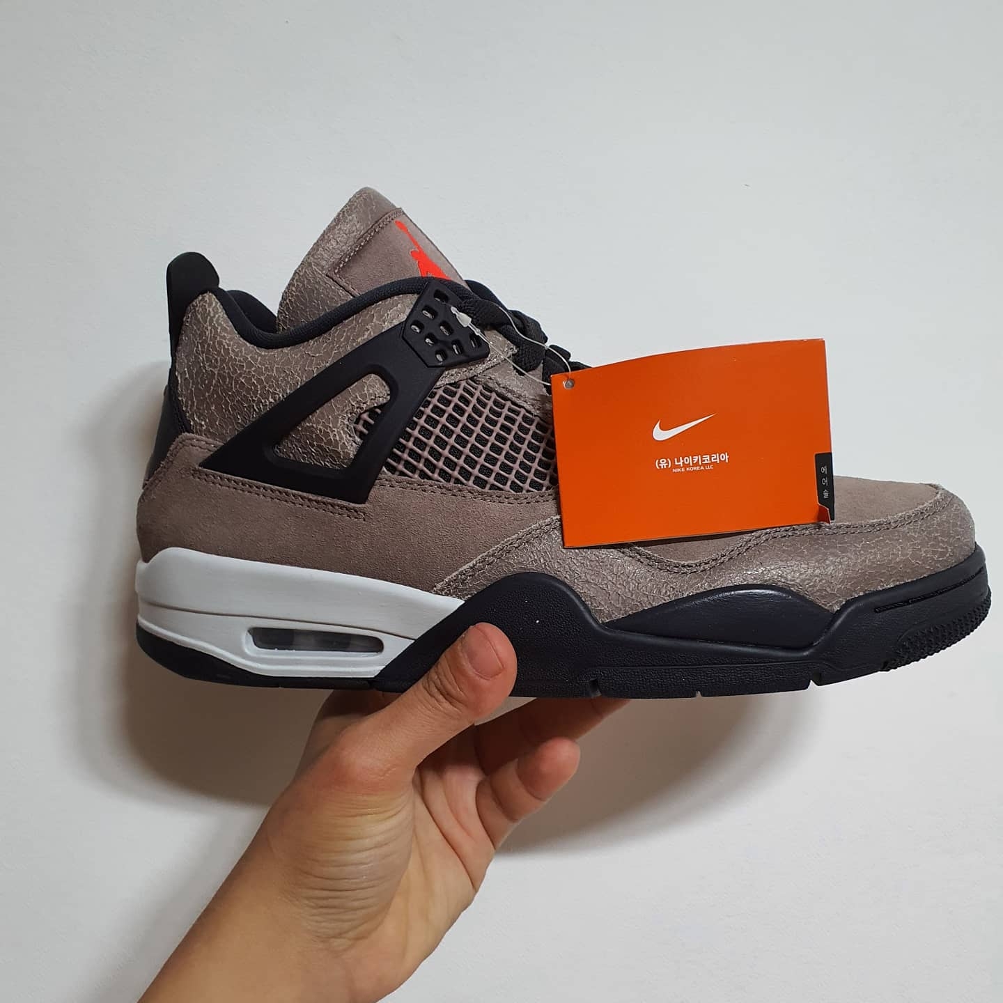 Jordan 4 Retro Taupe Haze 착용 스타일 - 1