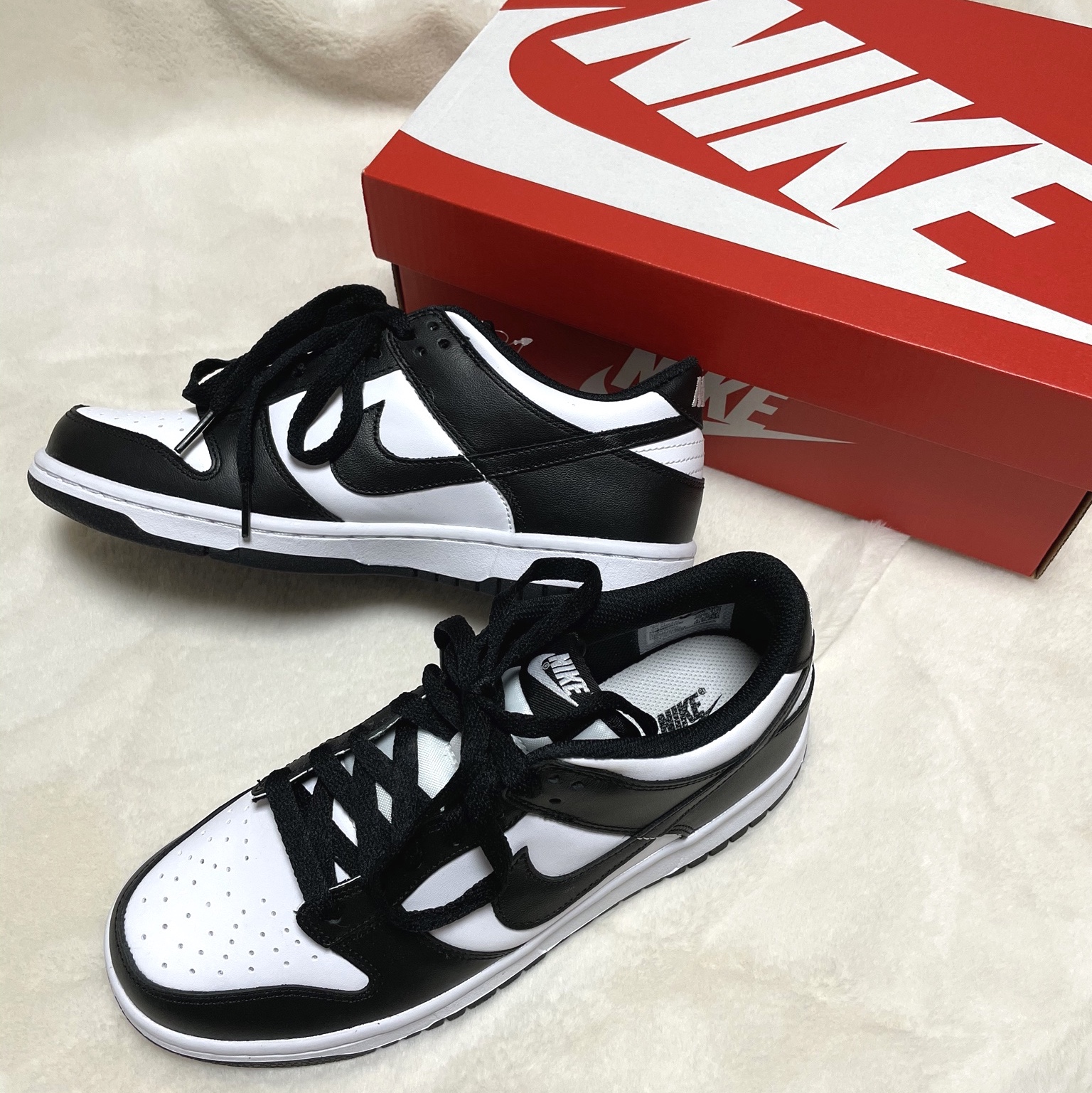 (W) Nike Dunk Low Black 착용 스타일