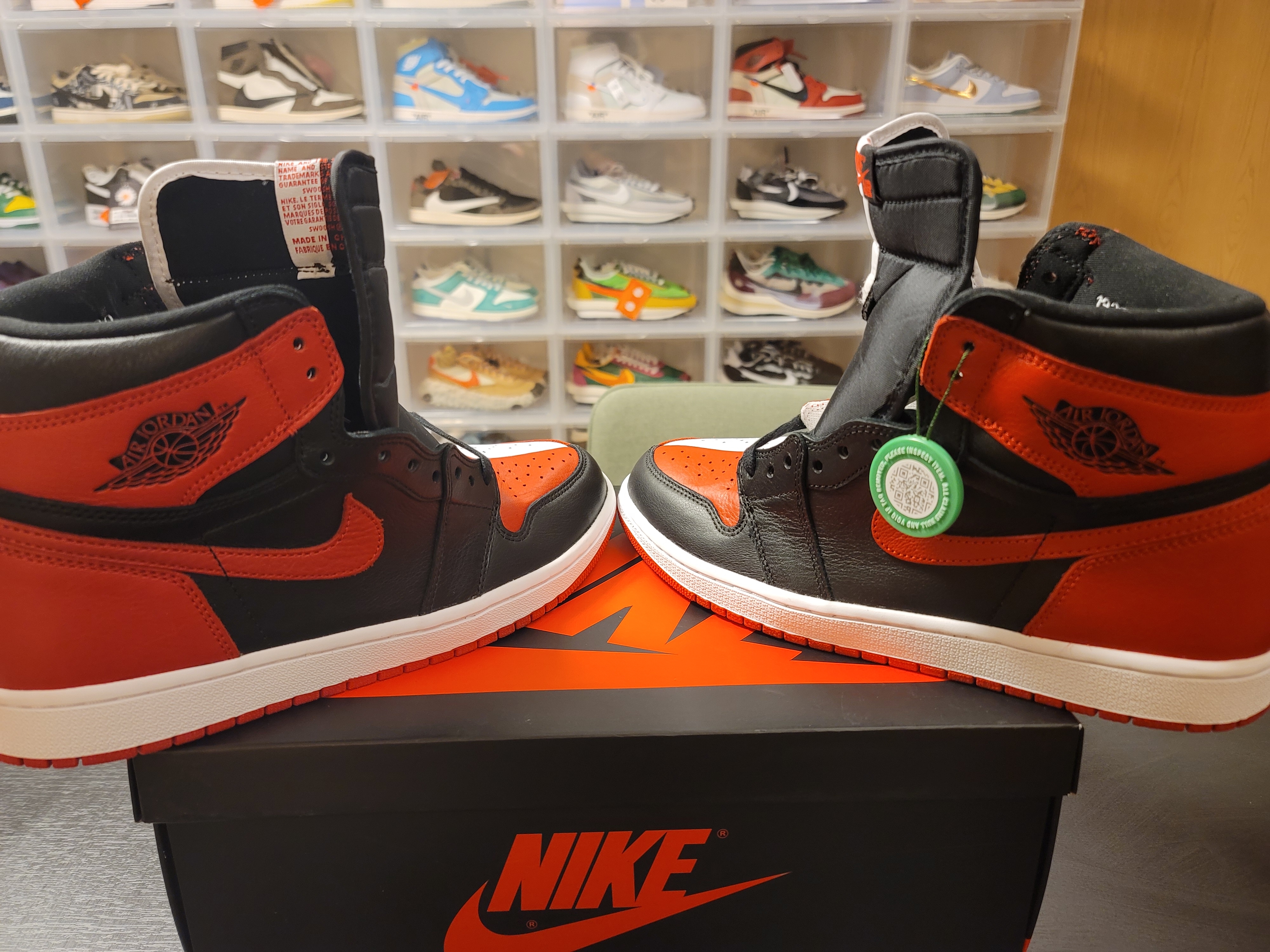 Jordan 1 Retro High Homage To Home Chicago (Numbered) 착용 스타일 - 4