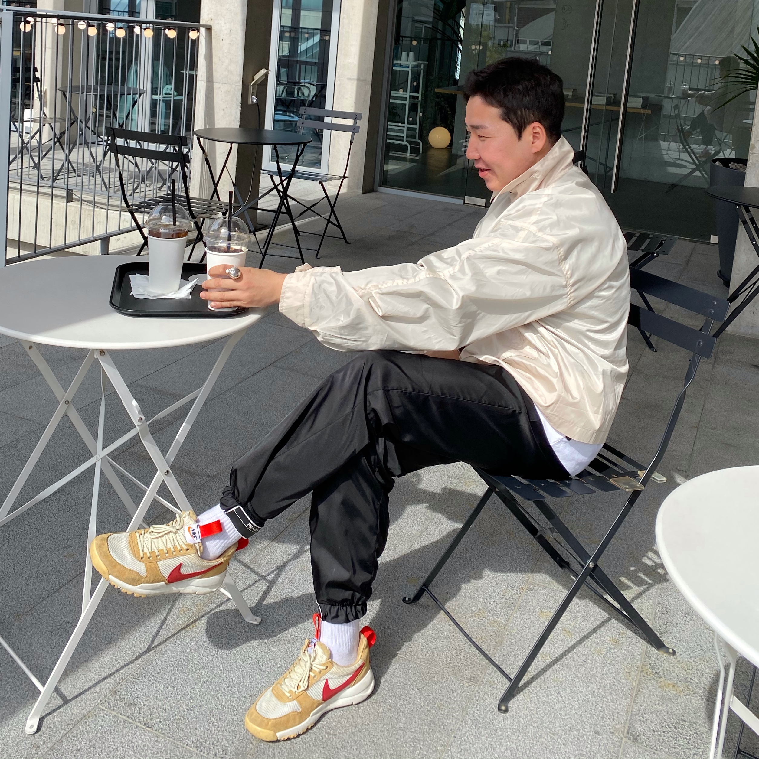 Nike x Tom Sachs Mars Yard Shoe 2.0 Space Camp 착용 스타일