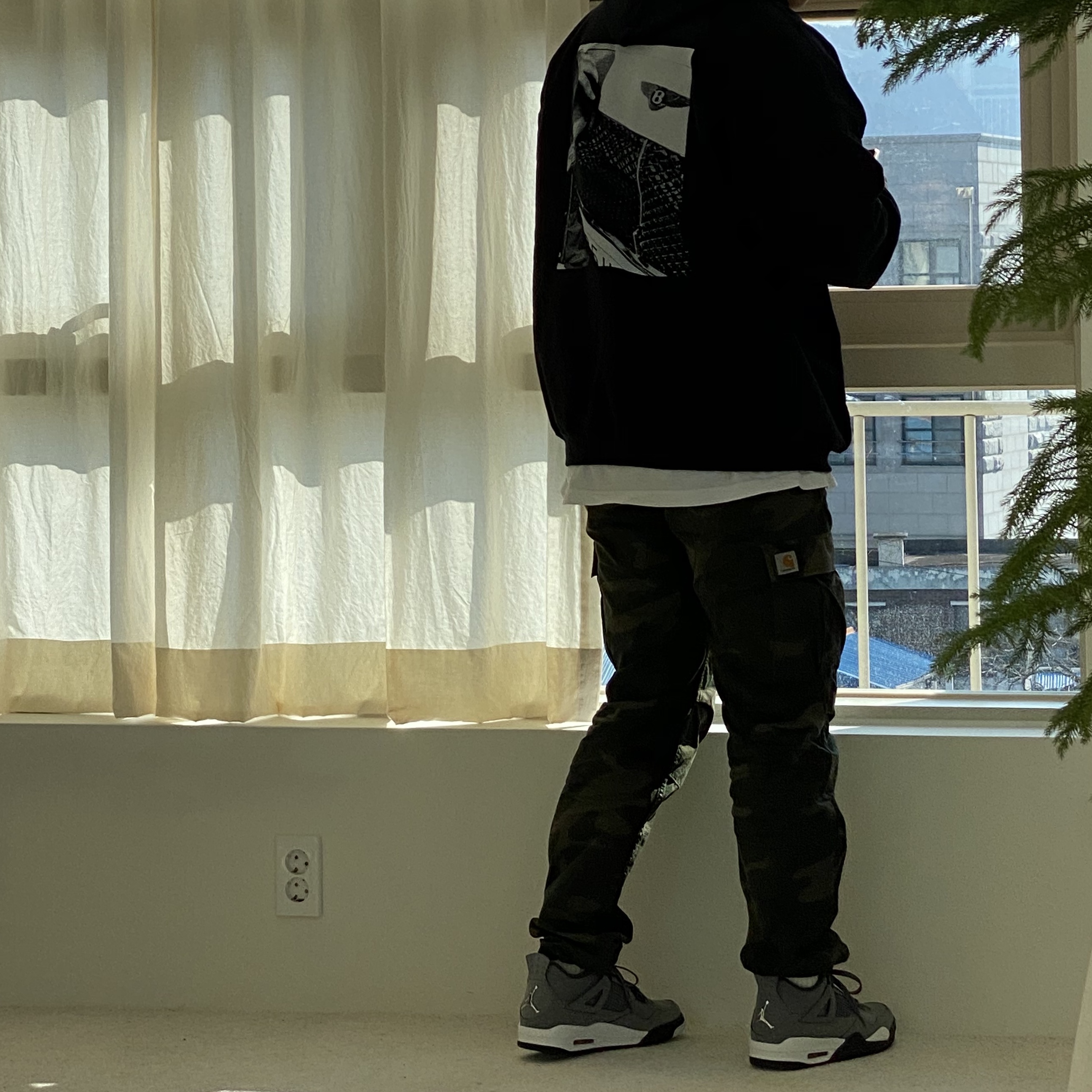 Jordan 4 Retro Cool Grey 2019 착용 스타일