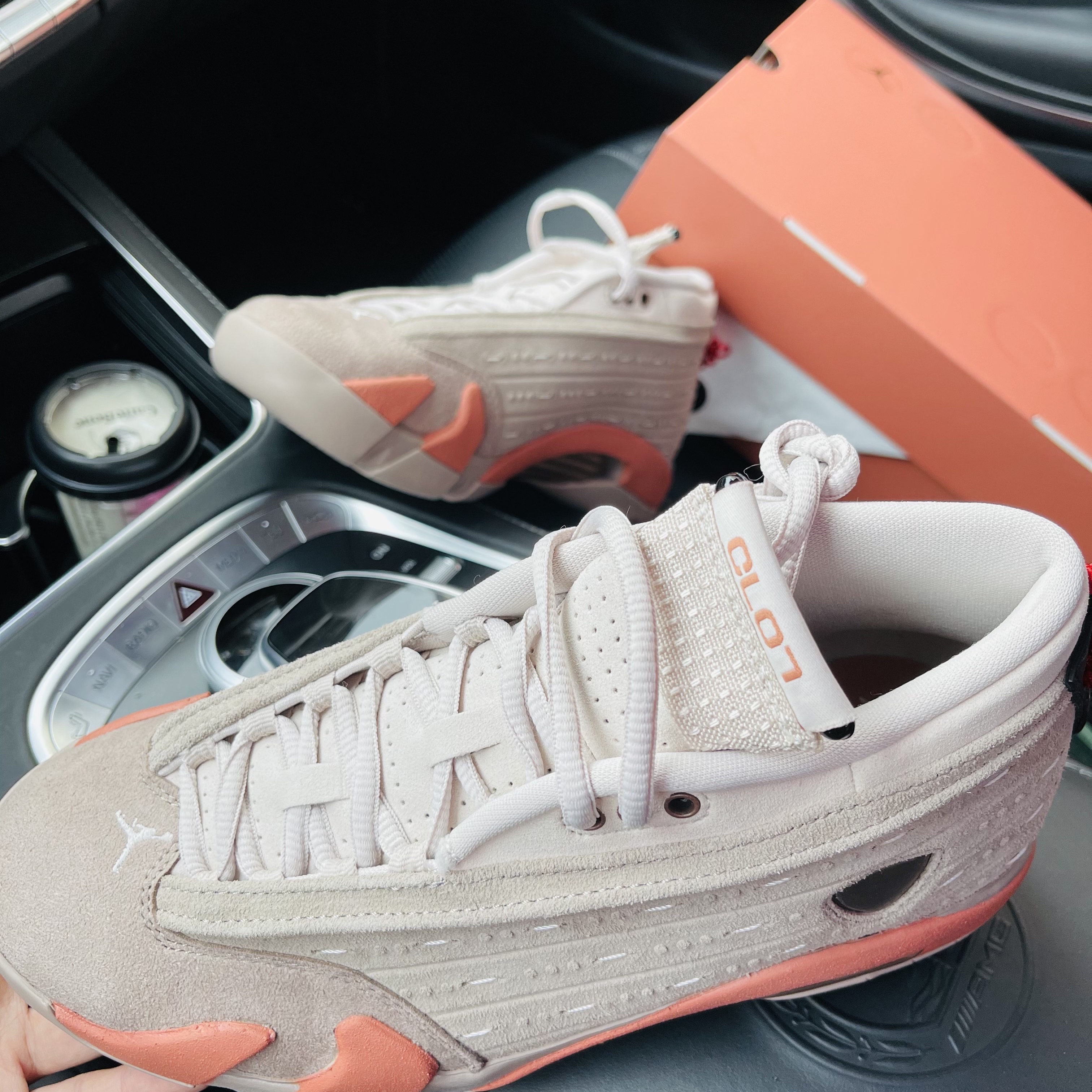 Jordan 14 x Clot Retro Low Terracotta 착용 스타일 - 4