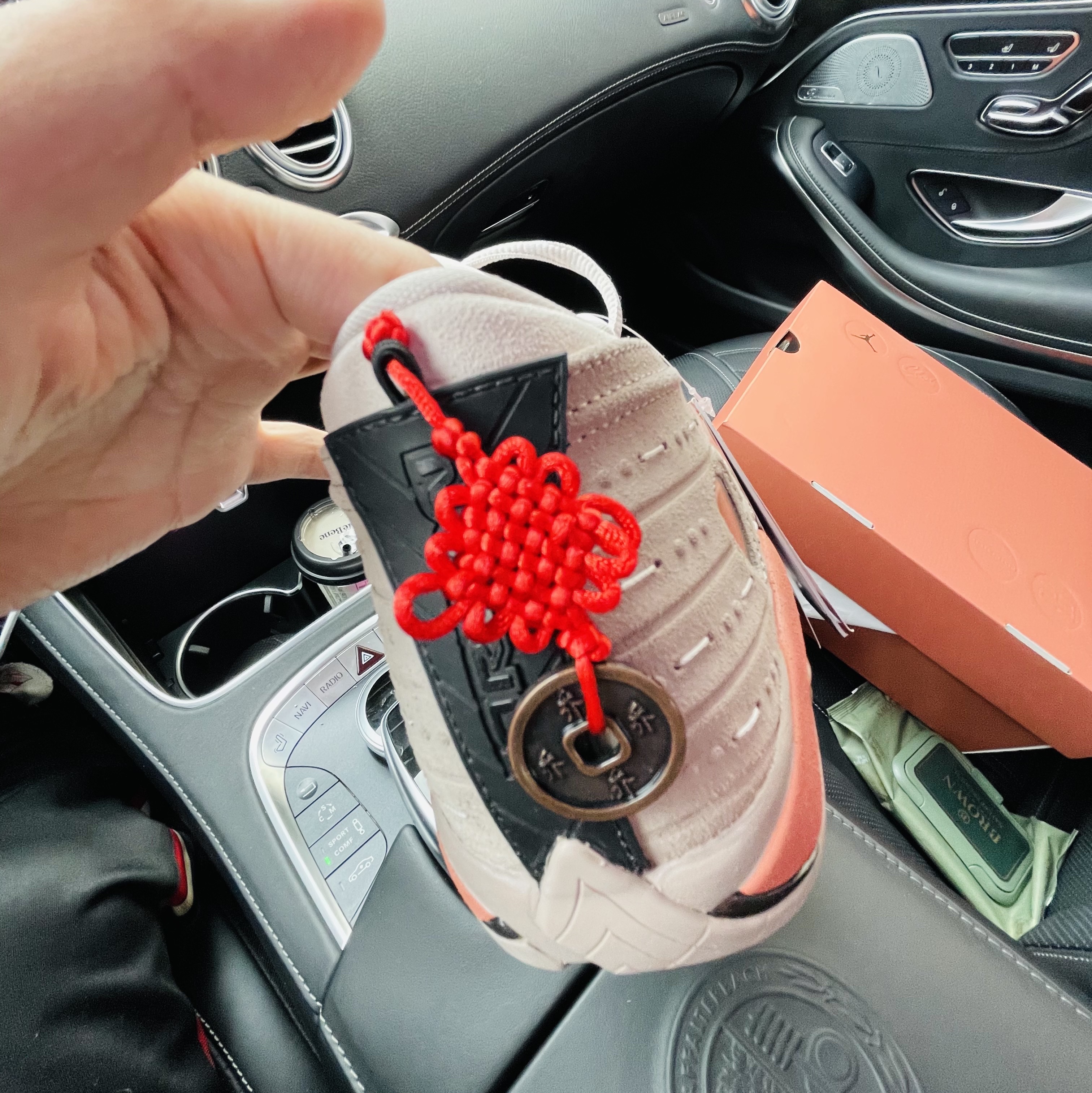 Jordan 14 x Clot Retro Low Terracotta 착용 스타일 - 2
