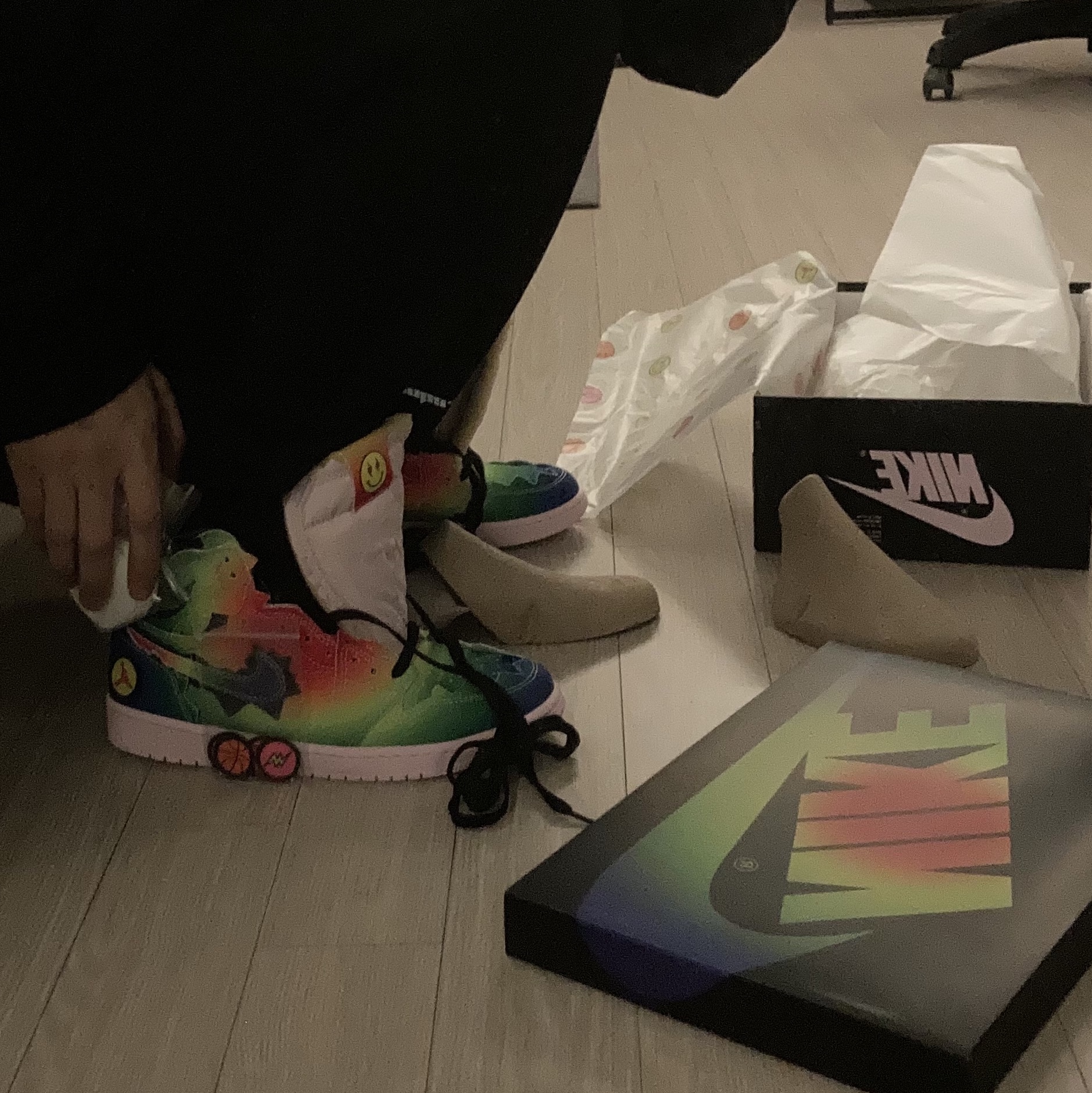 Jordan 1 x J Balvin Retro High OG 착용 스타일