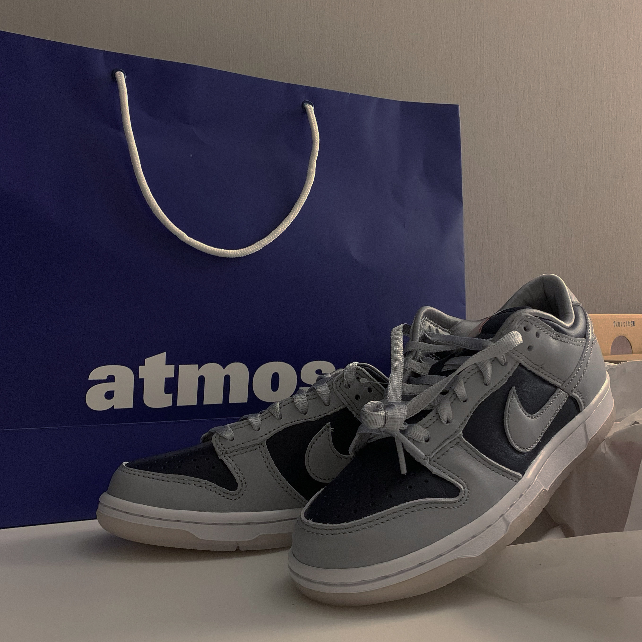 (W) Nike Dunk Low SP College Navy 착용 스타일