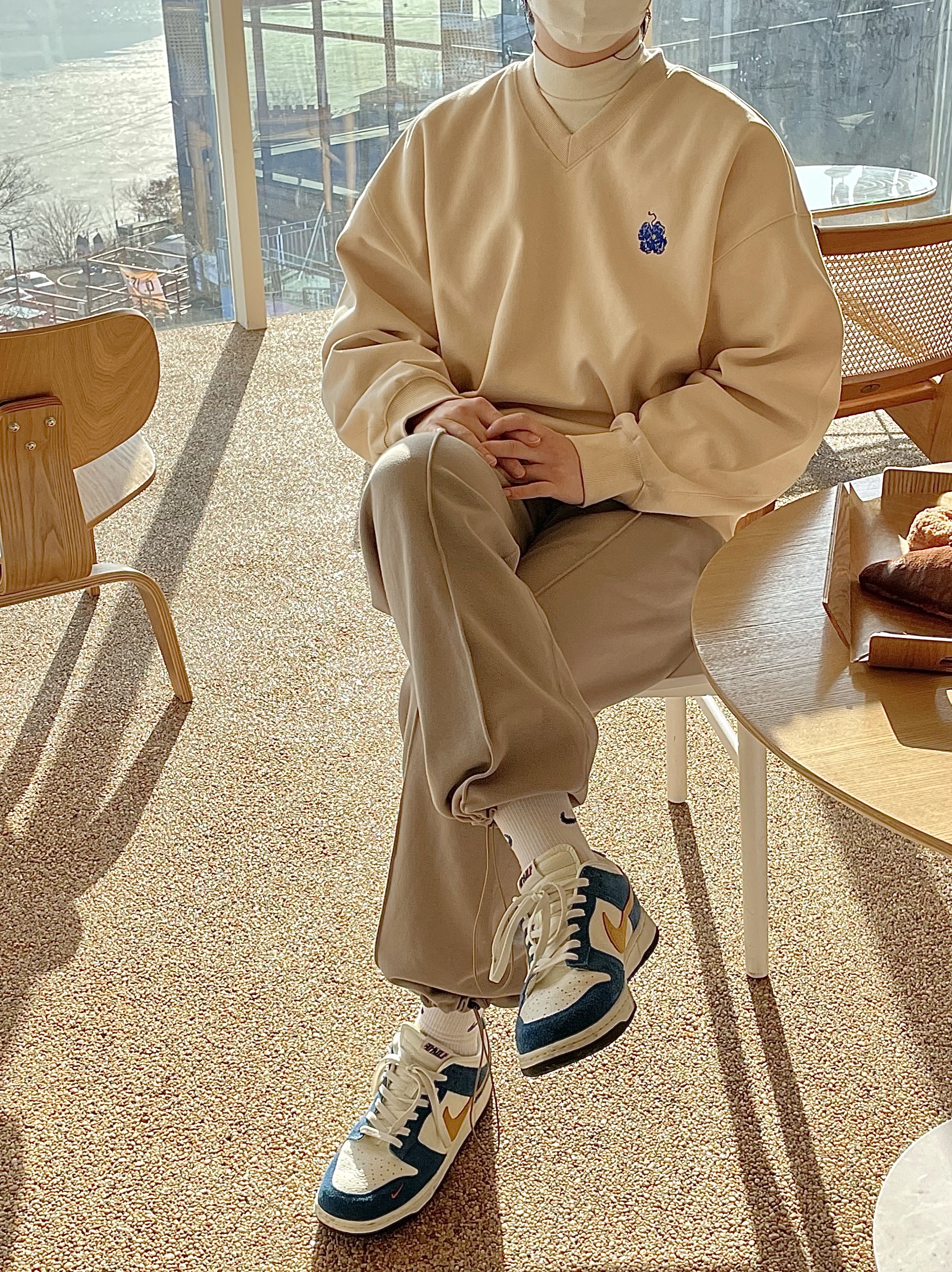 Nike x Kasina Dunk Low 80's Bus 착용 스타일