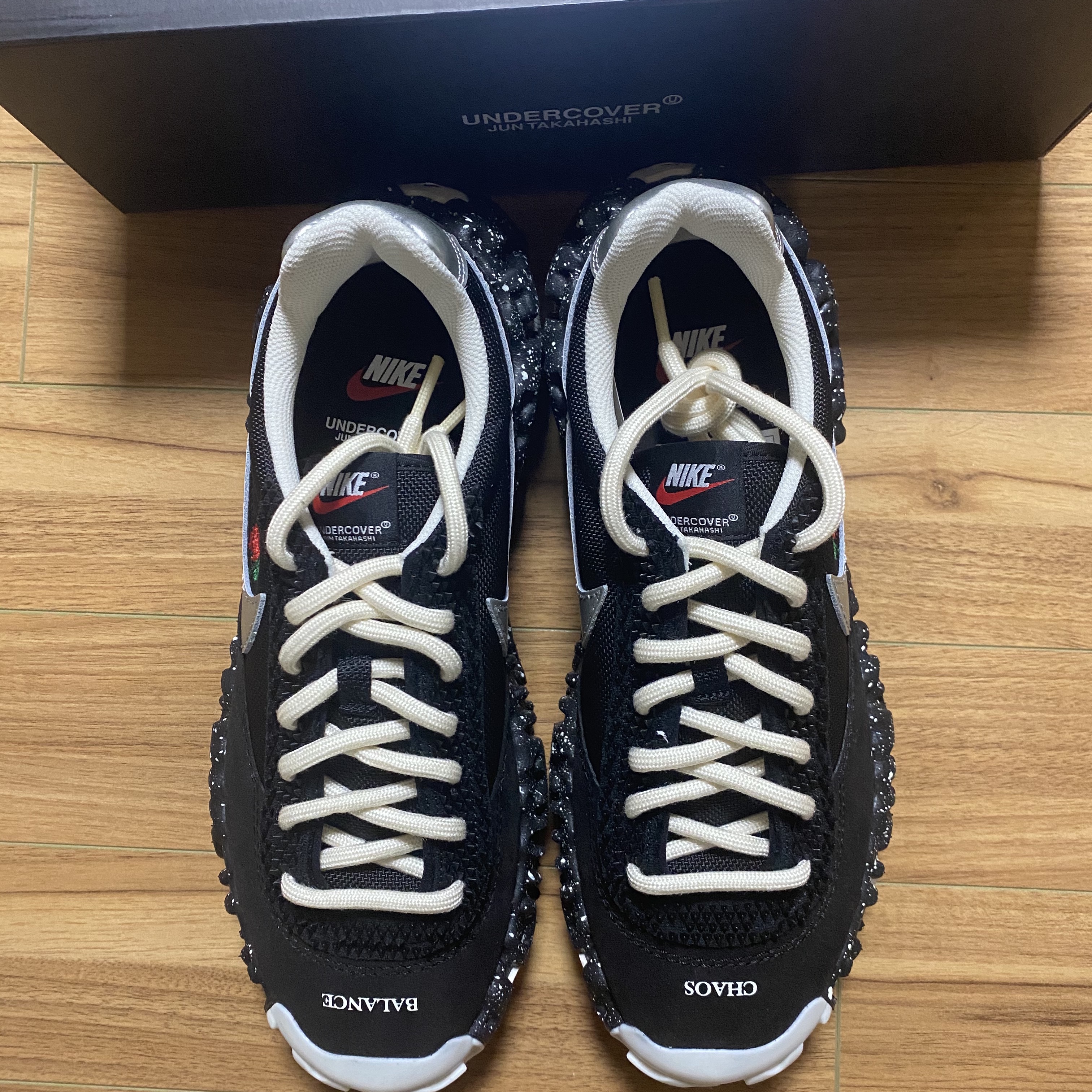 Nike x Undercover Overbreak SP Black 착용 스타일 - 2