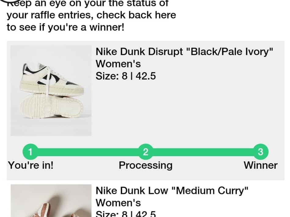 (W) Nike Dunk Low Disrupt Pale Ivory 착용 스타일 - 2