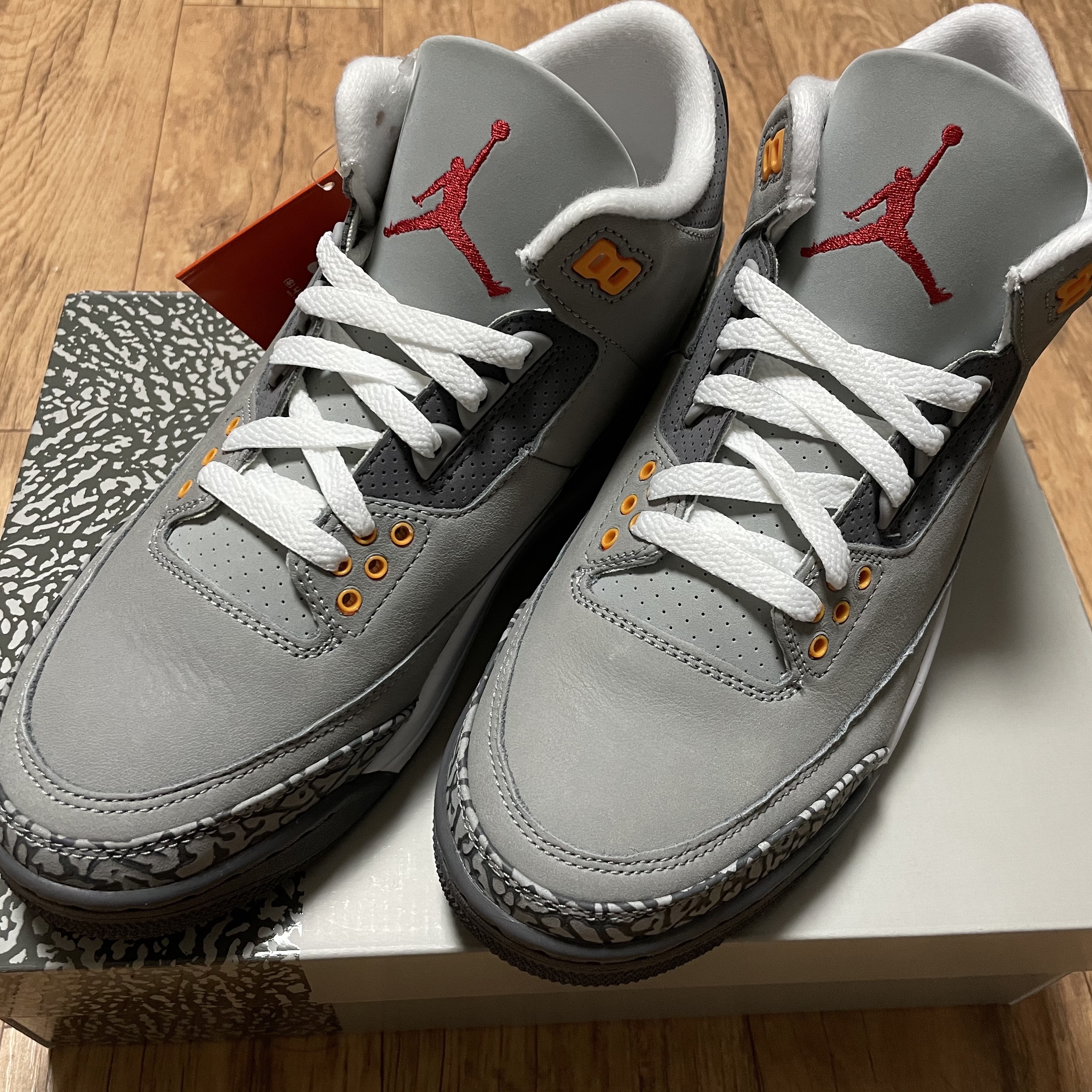 Jordan 3 Retro Cool Grey 착용 스타일 - 1