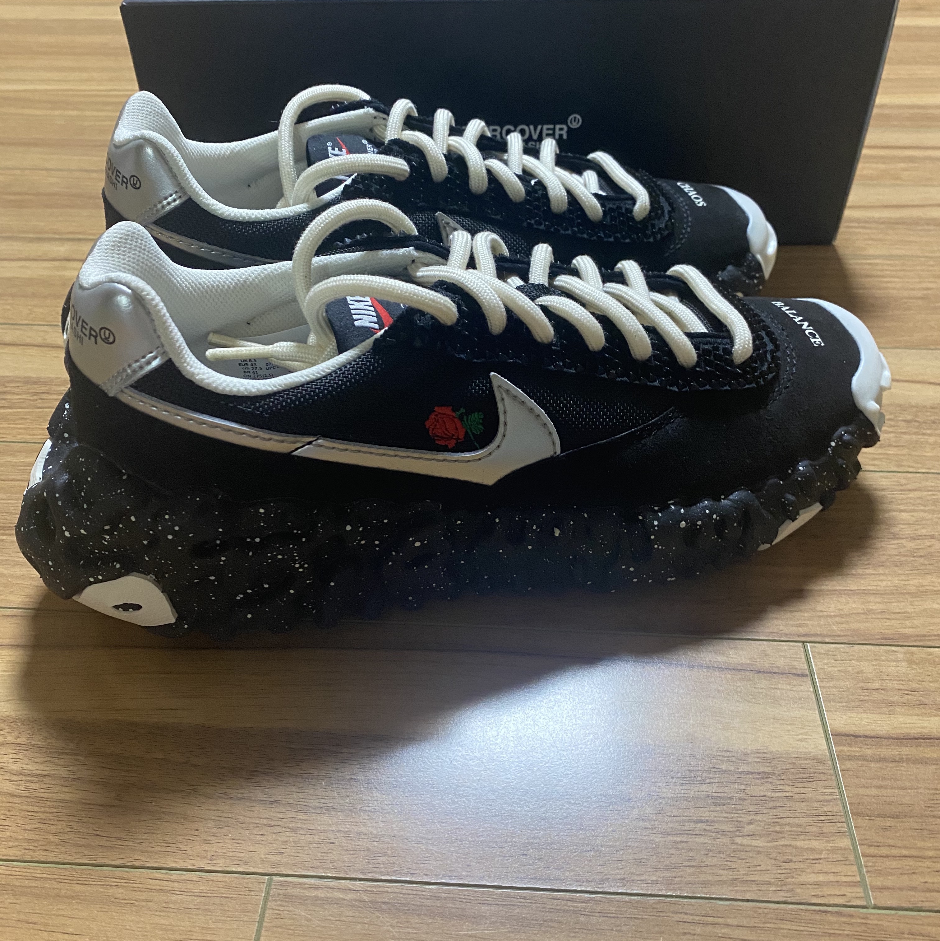Nike x Undercover Overbreak SP Black 착용 스타일 - 3