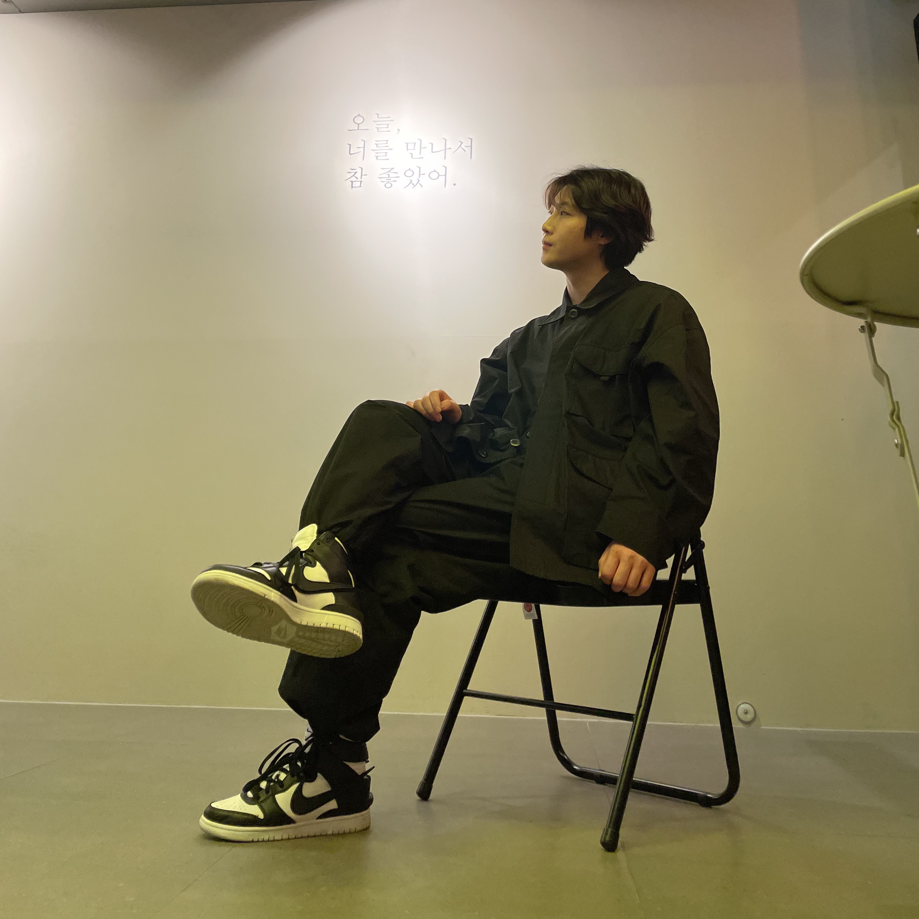 Nike x Ambush Dunk High Black 착용 스타일