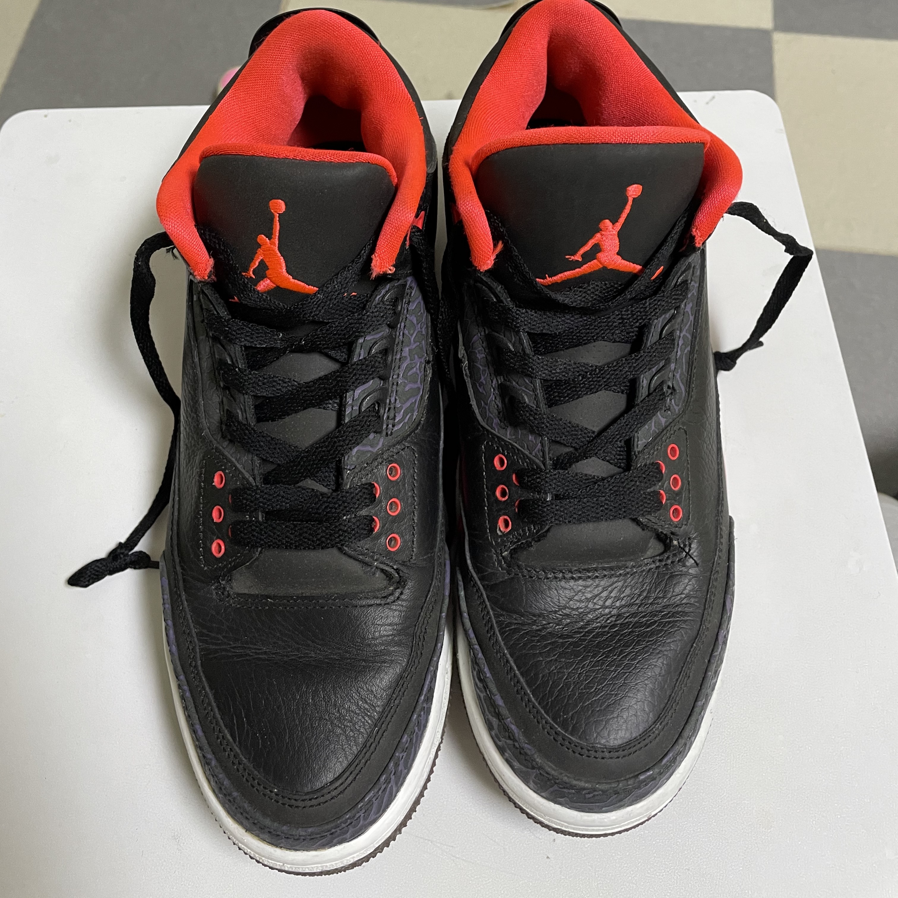 Jordan 3 Retro Crimson 착용 스타일 - 1