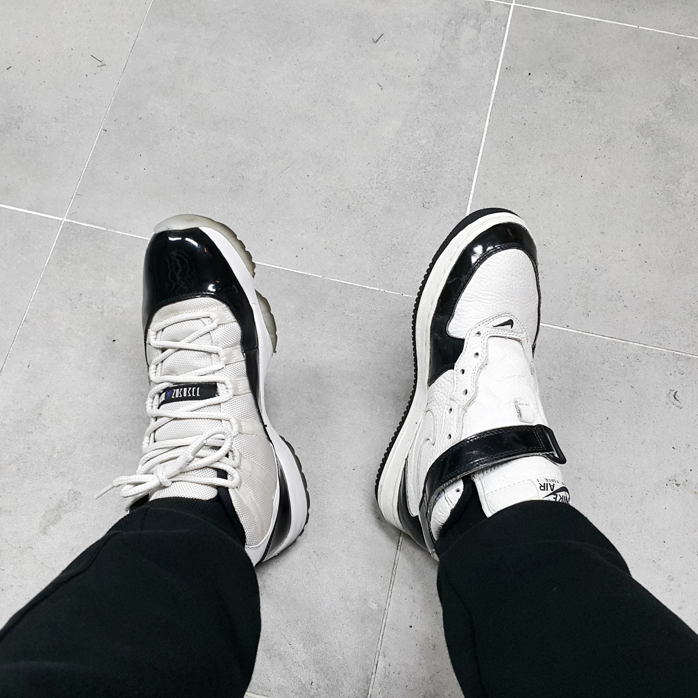 Jordan 11 Retro Concord 2011 착용 스타일