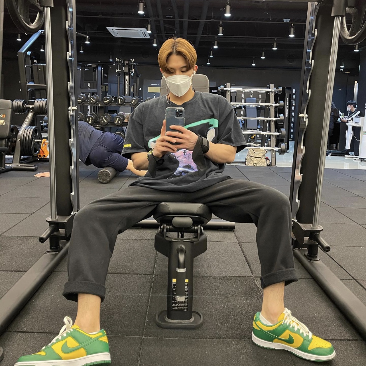 Nike Dunk Low SP Brazil 2020 착용 스타일