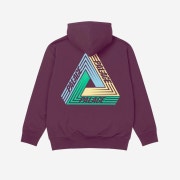 Palace Tri-Dart Hood Burgundy - 20FW