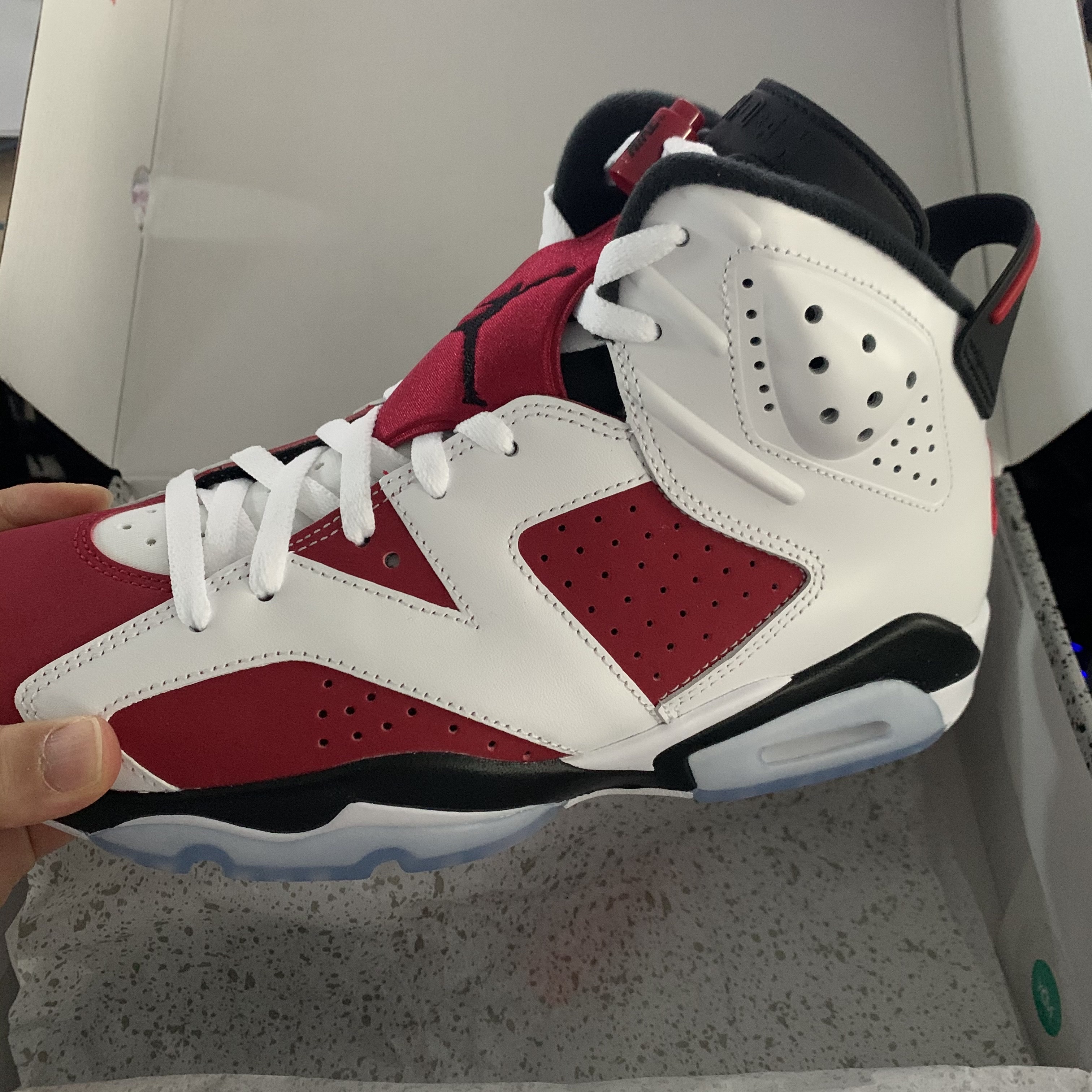 Jordan 6 Retro Carmine 2021 착용 스타일