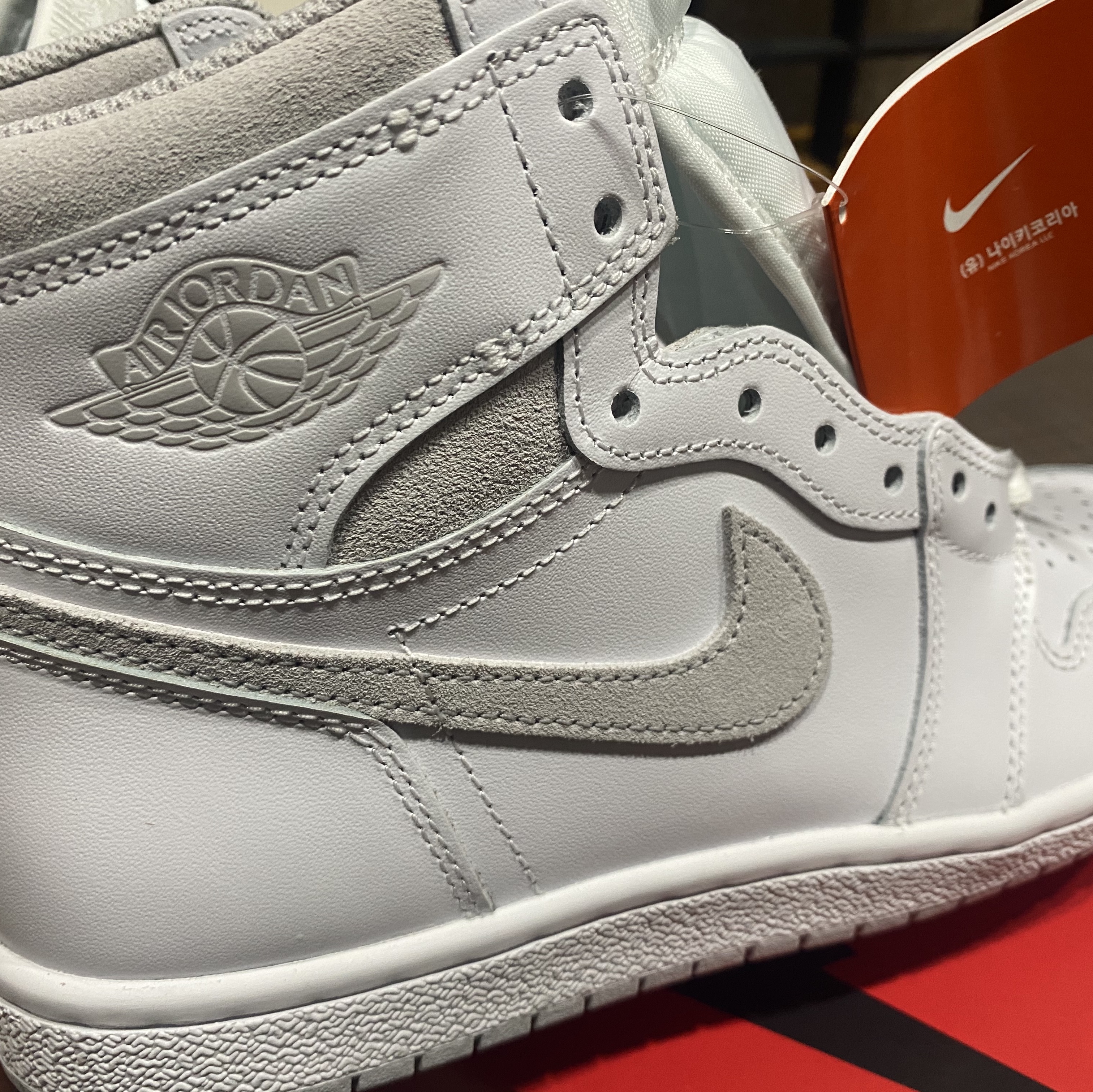 Jordan 1 High 85 Neutral Grey 착용 스타일 - 1