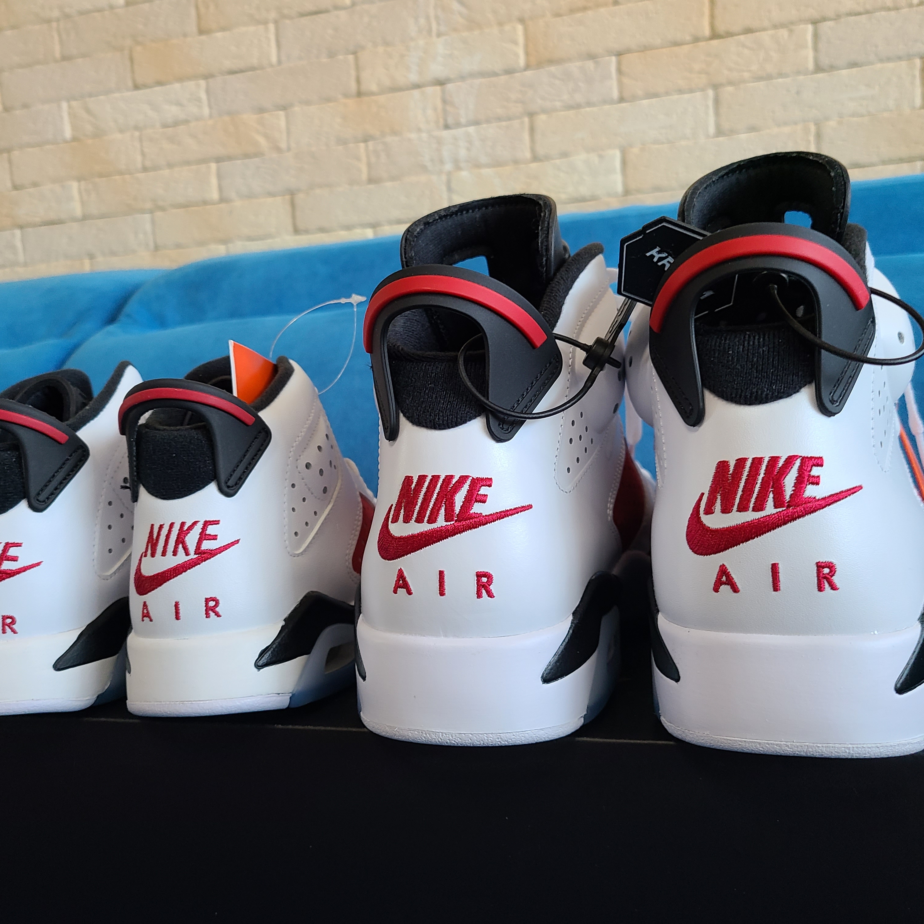 Jordan 6 Retro Carmine 2021 착용 스타일 - 3