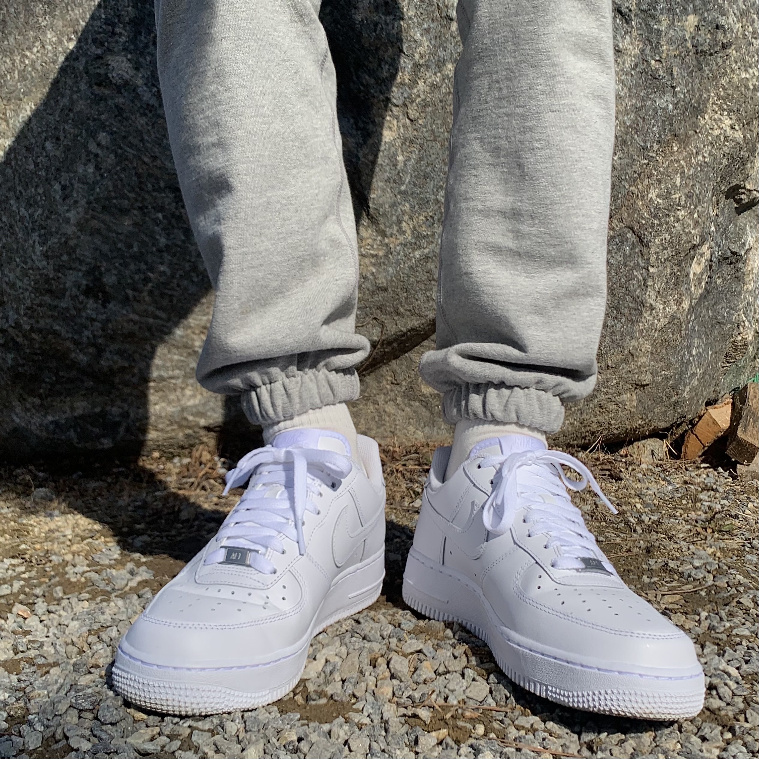Nike Air Force 1 '07 Low White 착용 스타일
