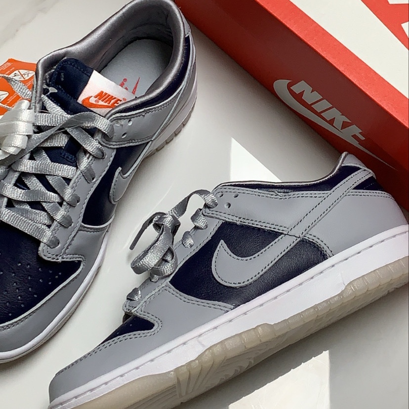 (W) Nike Dunk Low SP College Navy 착용 스타일